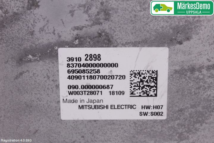 Opel INSIGNIA 17- Styrenhet Strålkastare