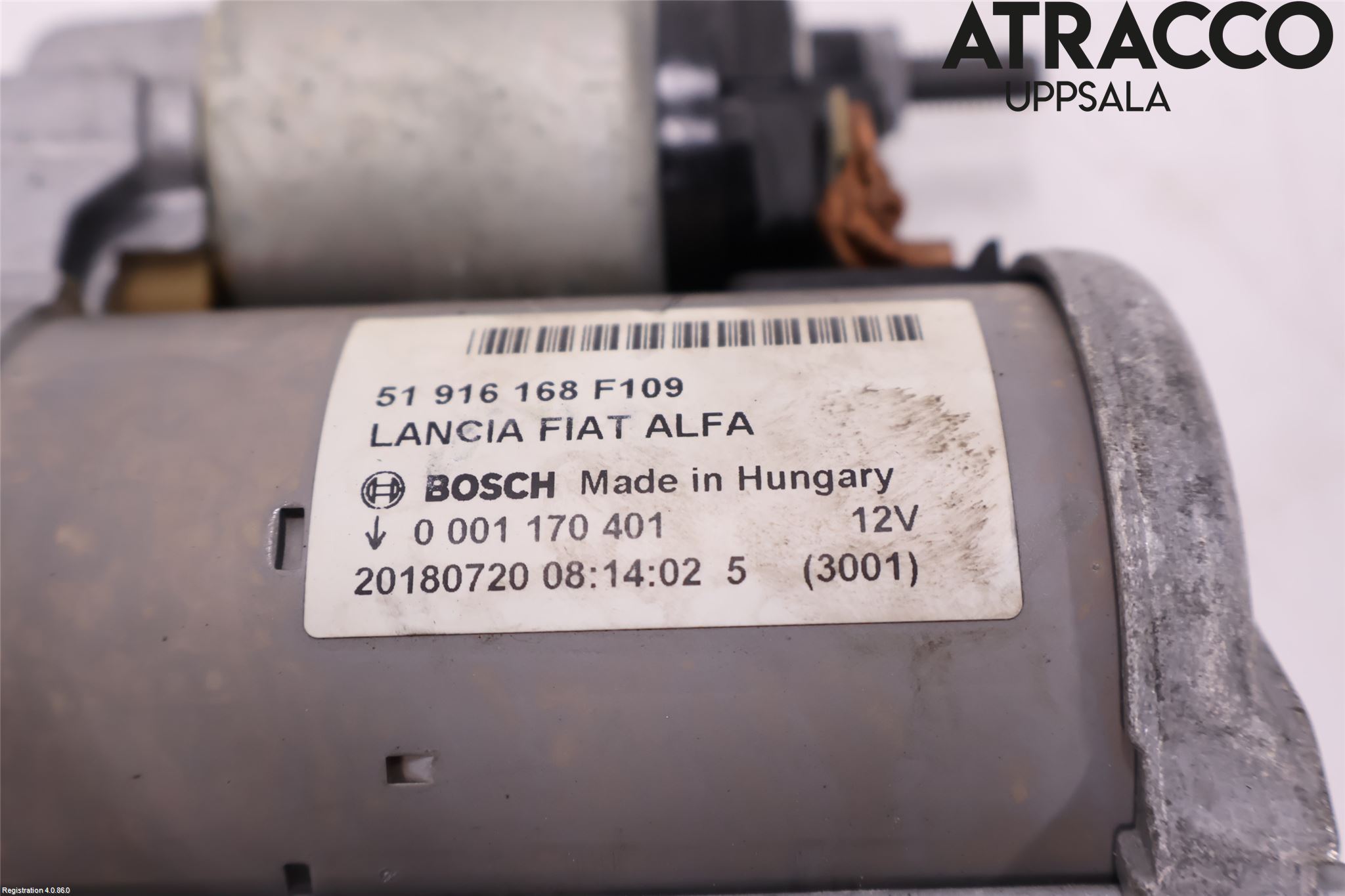 Fiat TIPO/CROSS 16- Startmotor