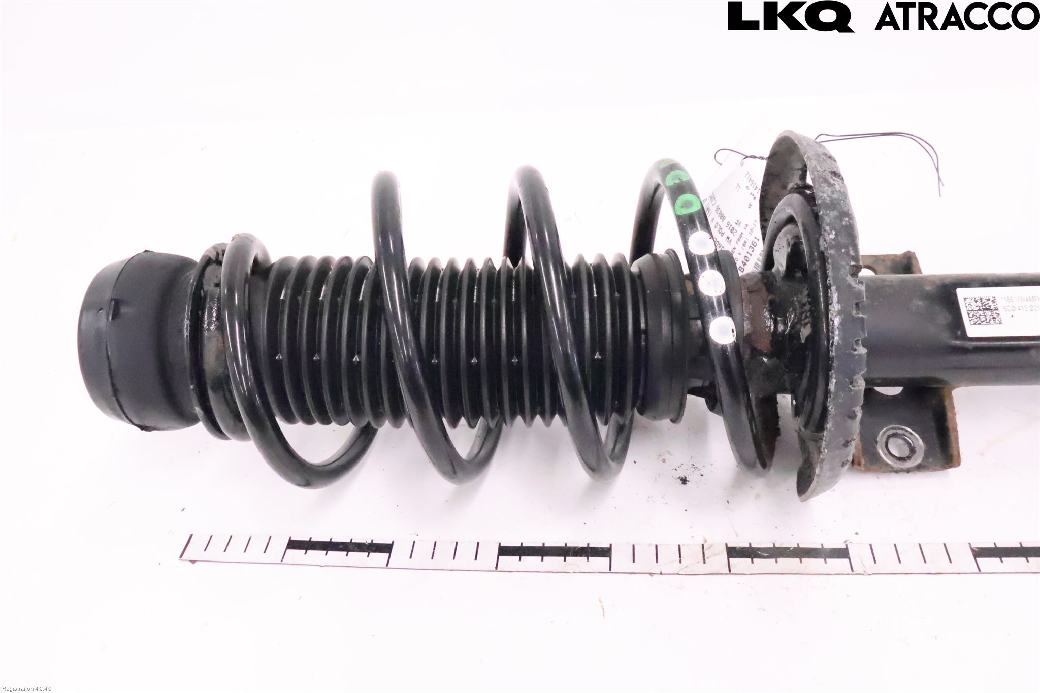 Volkswagen VW POLO 10-17 Fjäderben Fram Vänster