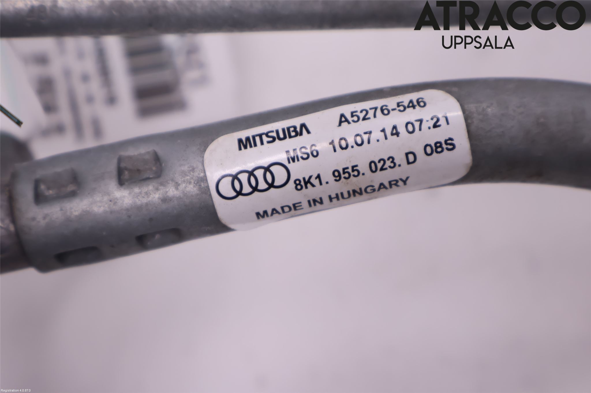 Audi A4 12-15 Torkarmotor Vindruta