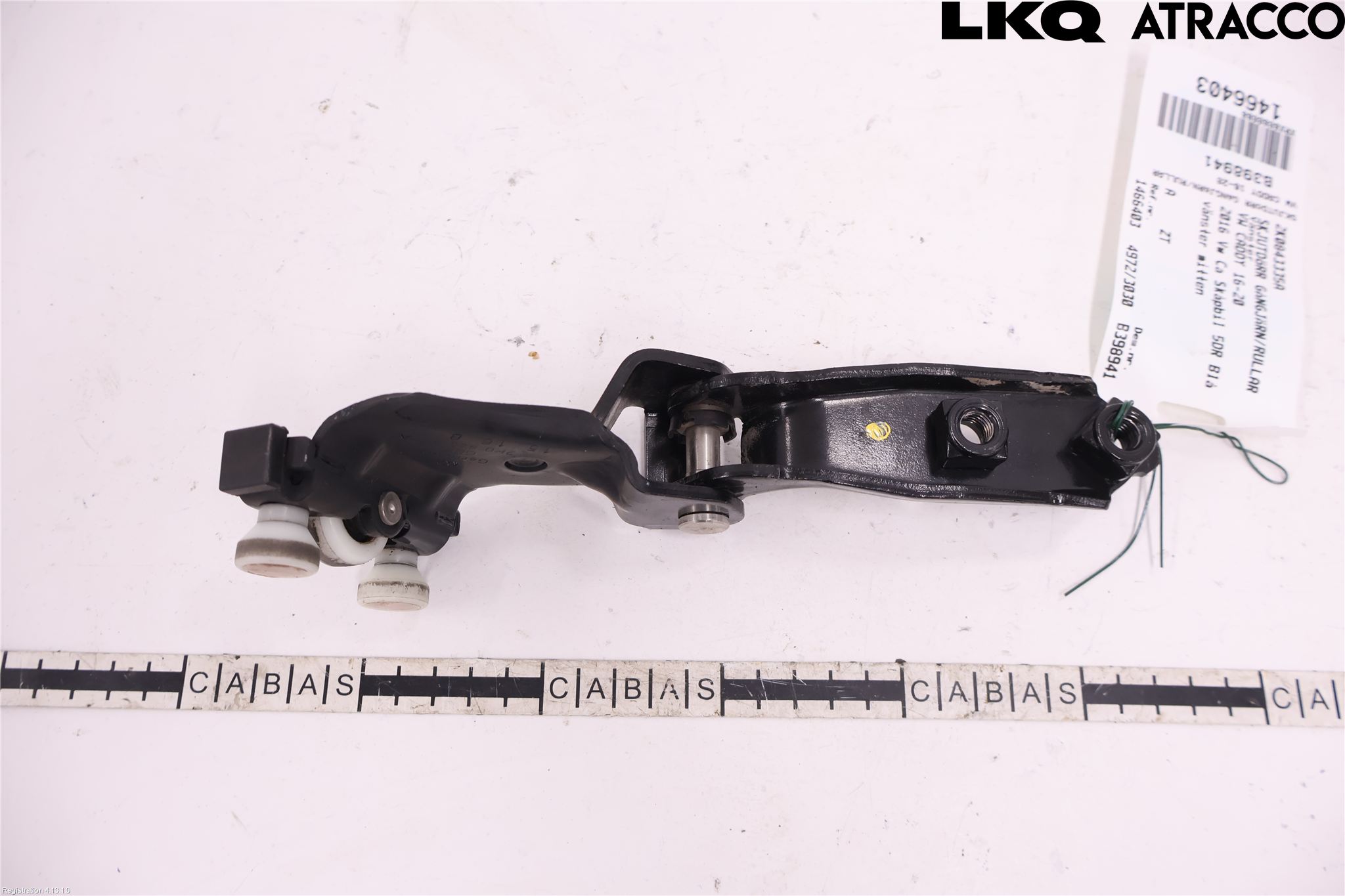Volkswagen VW CADDY 16-20 Skjutdörr Gångjärn-Rullar