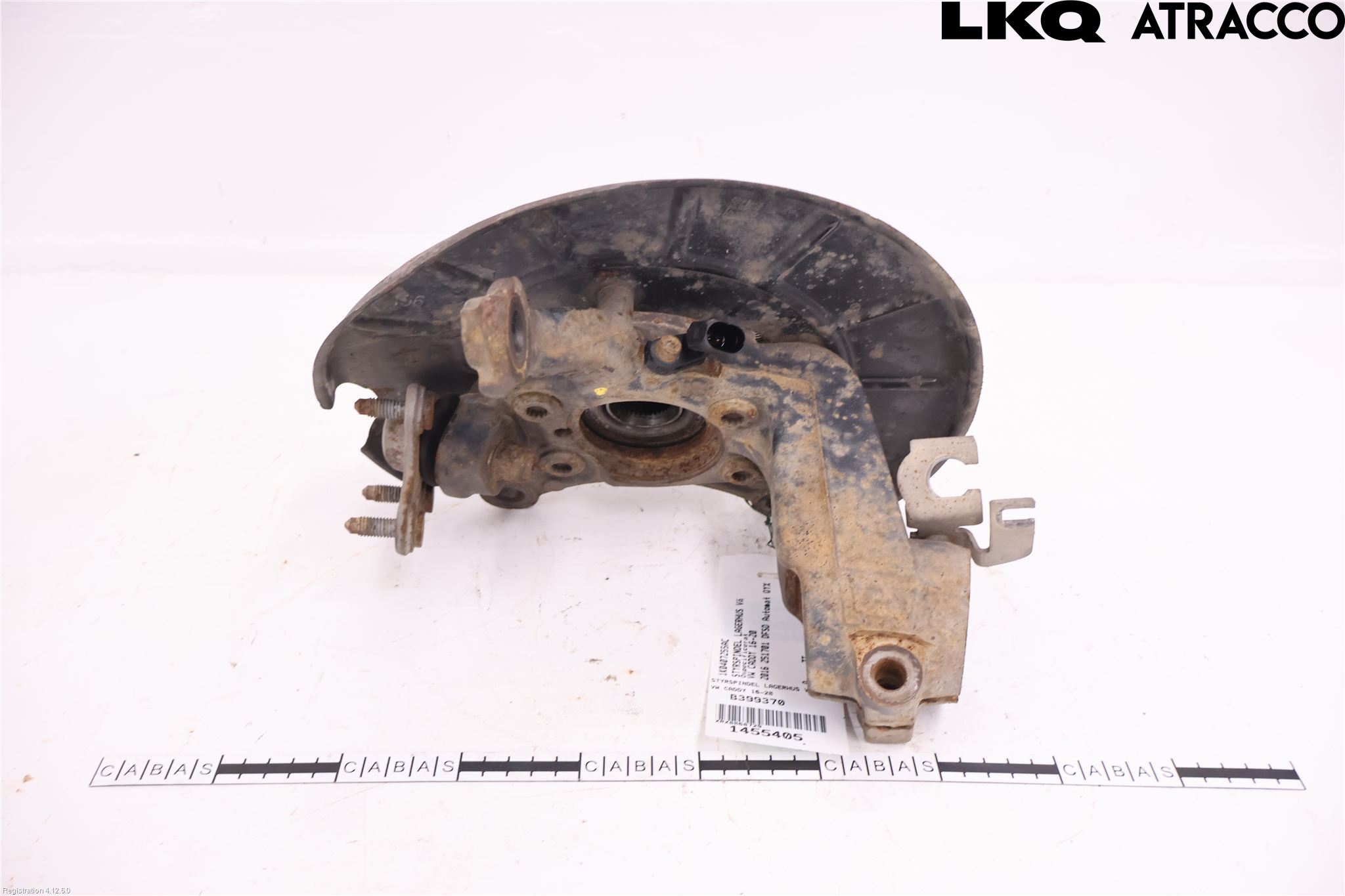 Volkswagen VW CADDY 16-20 Styrspindel Lagerhus Vä