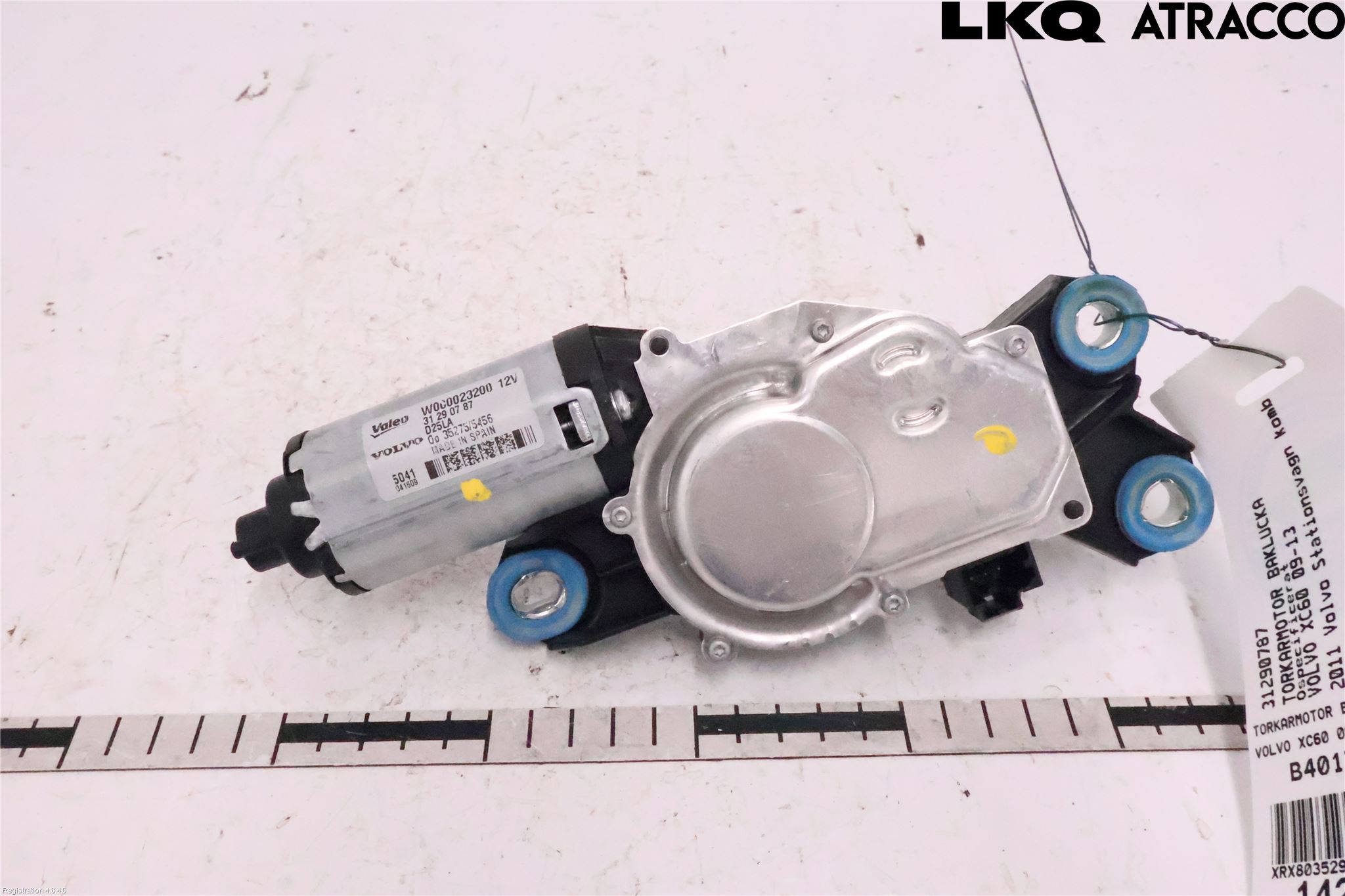 Volvo XC60 09-13 Torkarmotor Baklucka