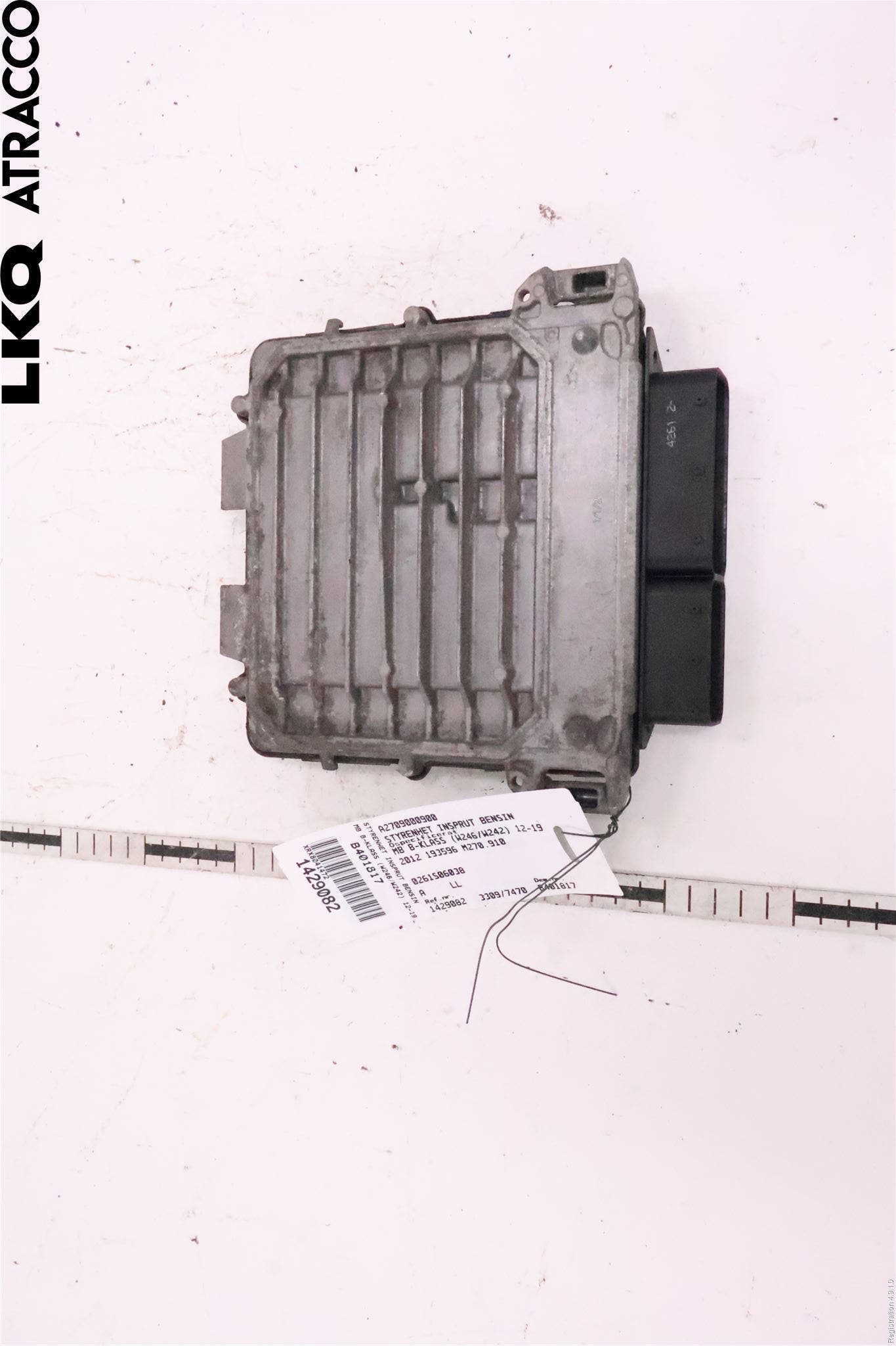 Mercedes-Benz MB B-KLASS (W246/W242) 12-19 Styrenhet Insprut Bensin