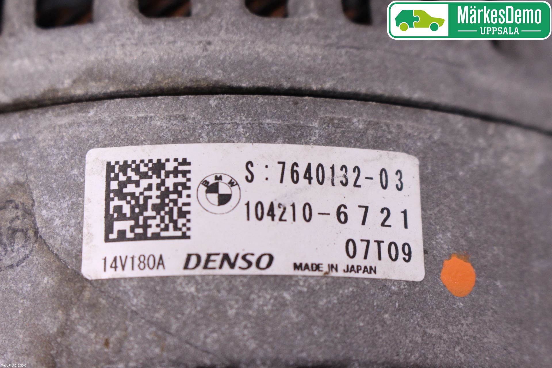BMW X3 F25 10-17 Generator