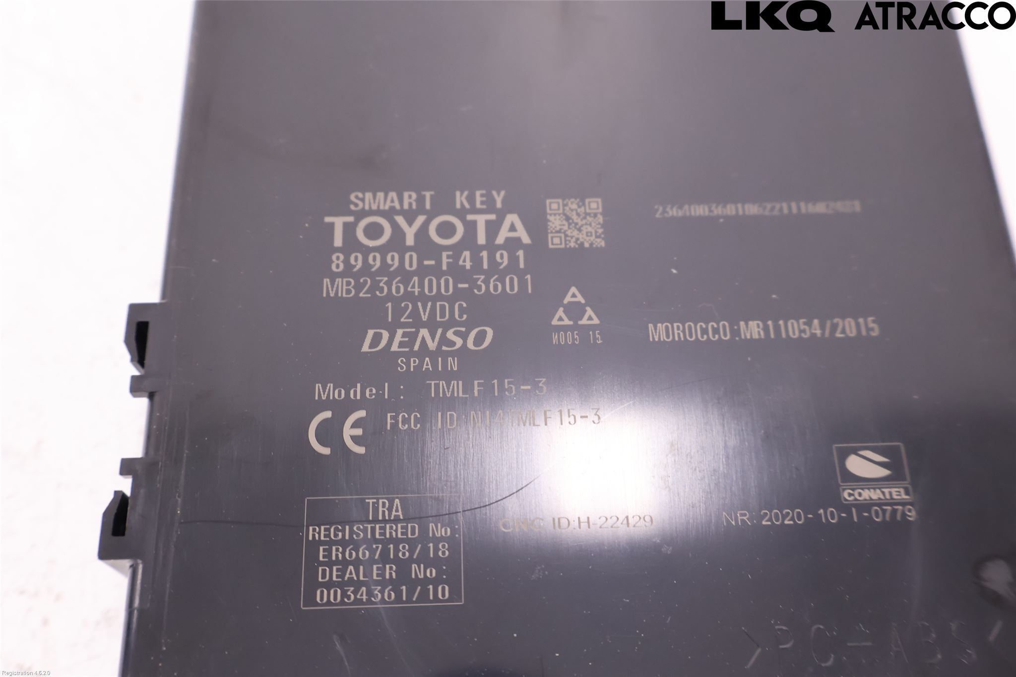 Toyota C-HR 16-23 Styrenhet Nyckellöst System