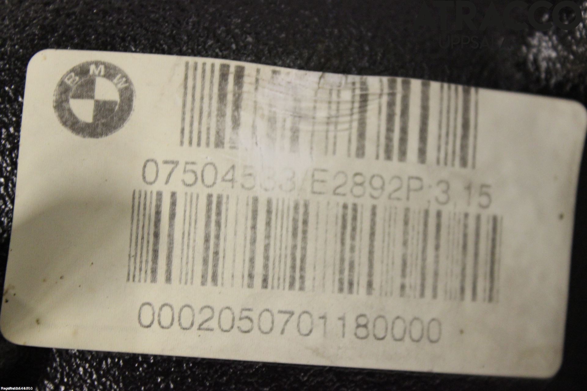 BMW 3 E46      98-05 Framvagn Diffrential