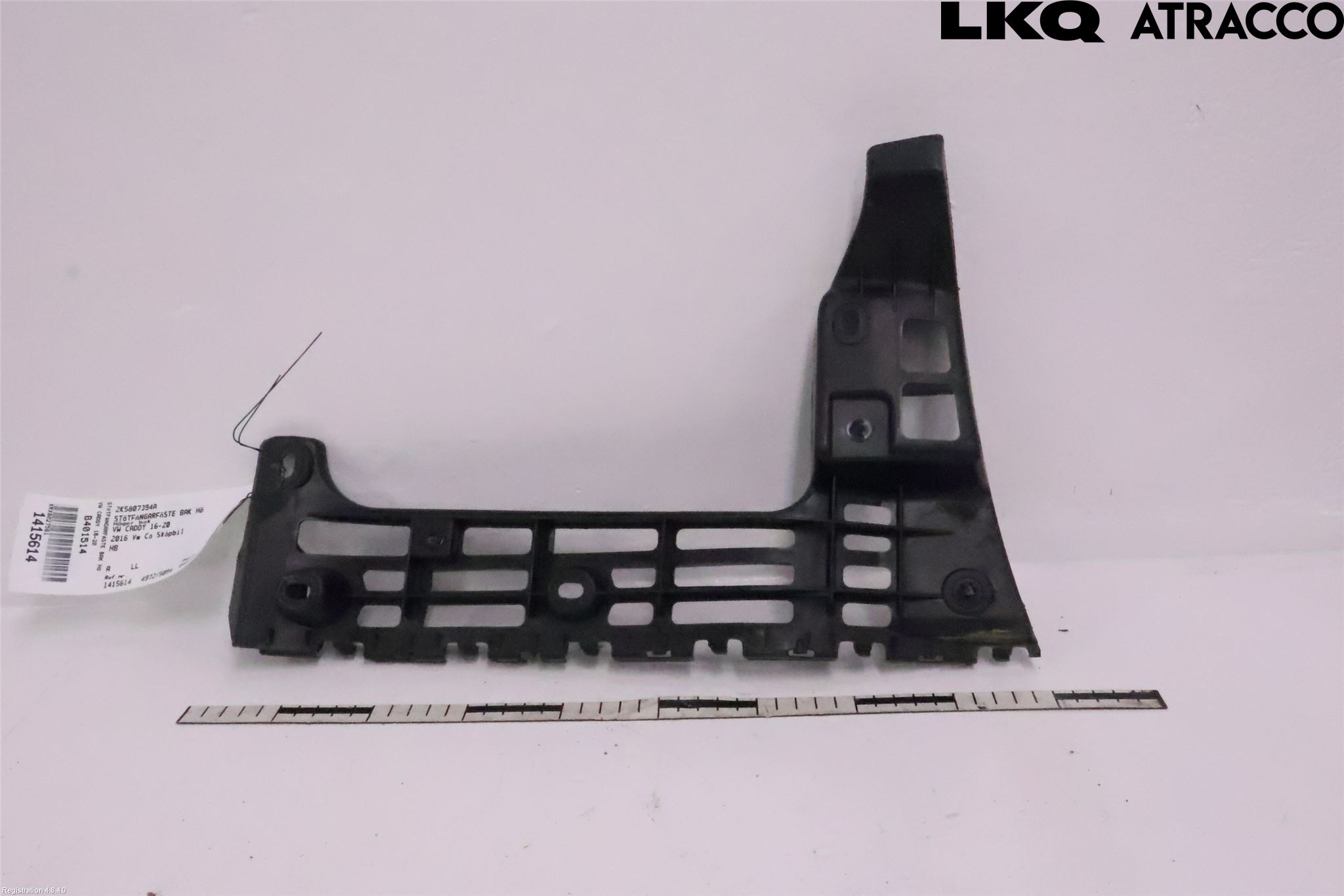 Volkswagen VW CADDY 16-20 Stötfångarfäste Bak Hö