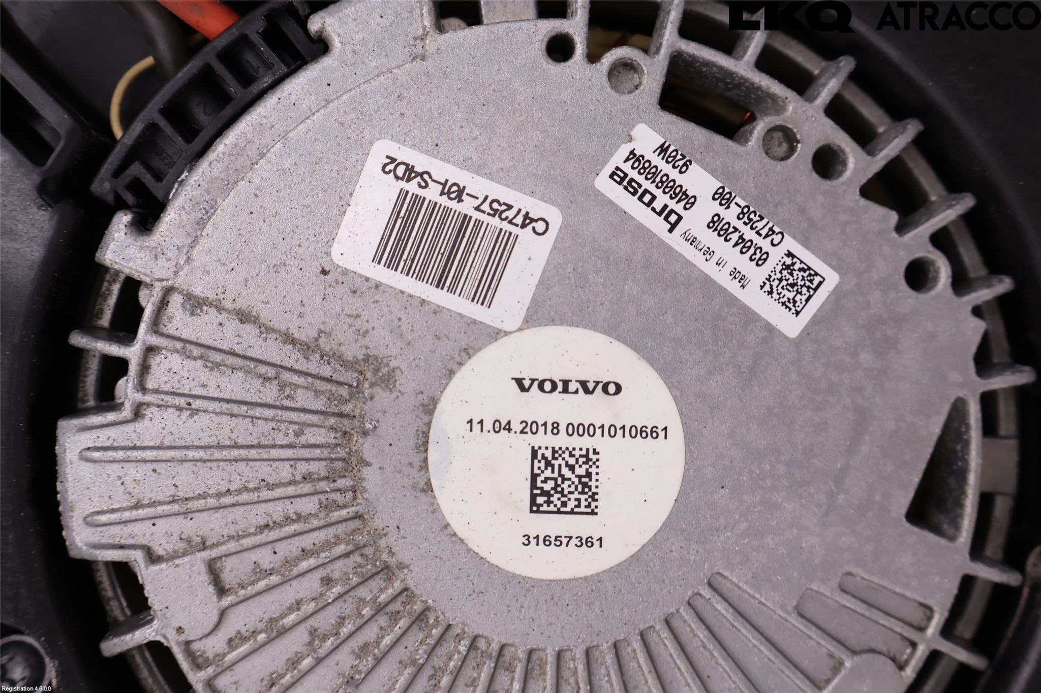 Volvo V90 17->> Kylfläkt El