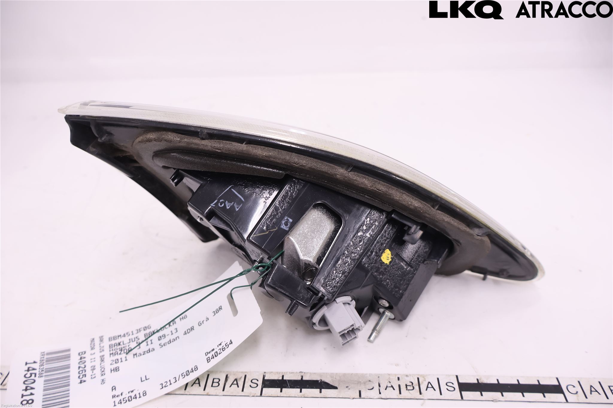 Mazda 3 II 09-13 Bakljus Lucka Hö