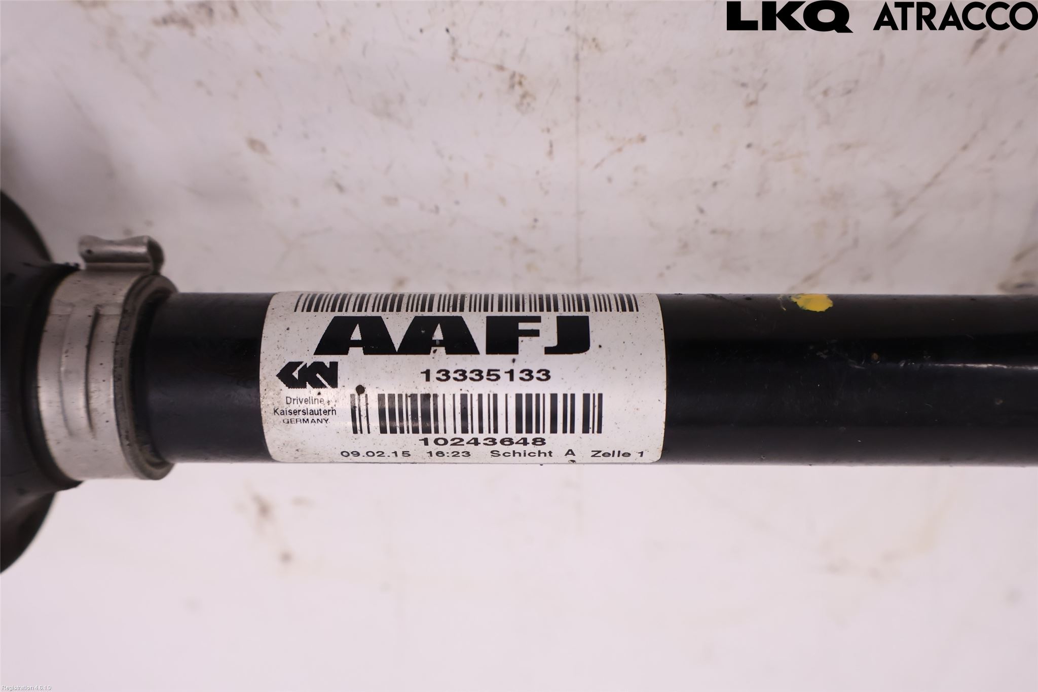 Opel ASTRA J 10-15 Drivaxel Fram Vänster
