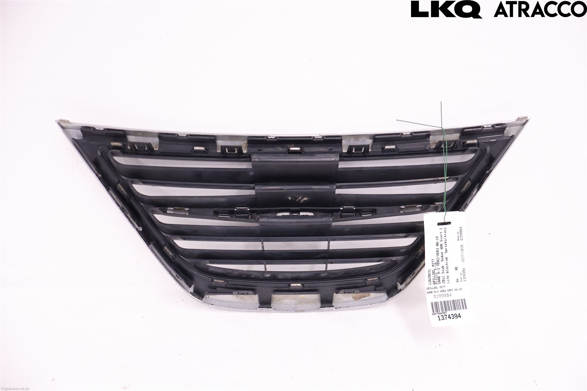 Saab 9-3 VER2/VER3 08-15 Grilldel Mitt