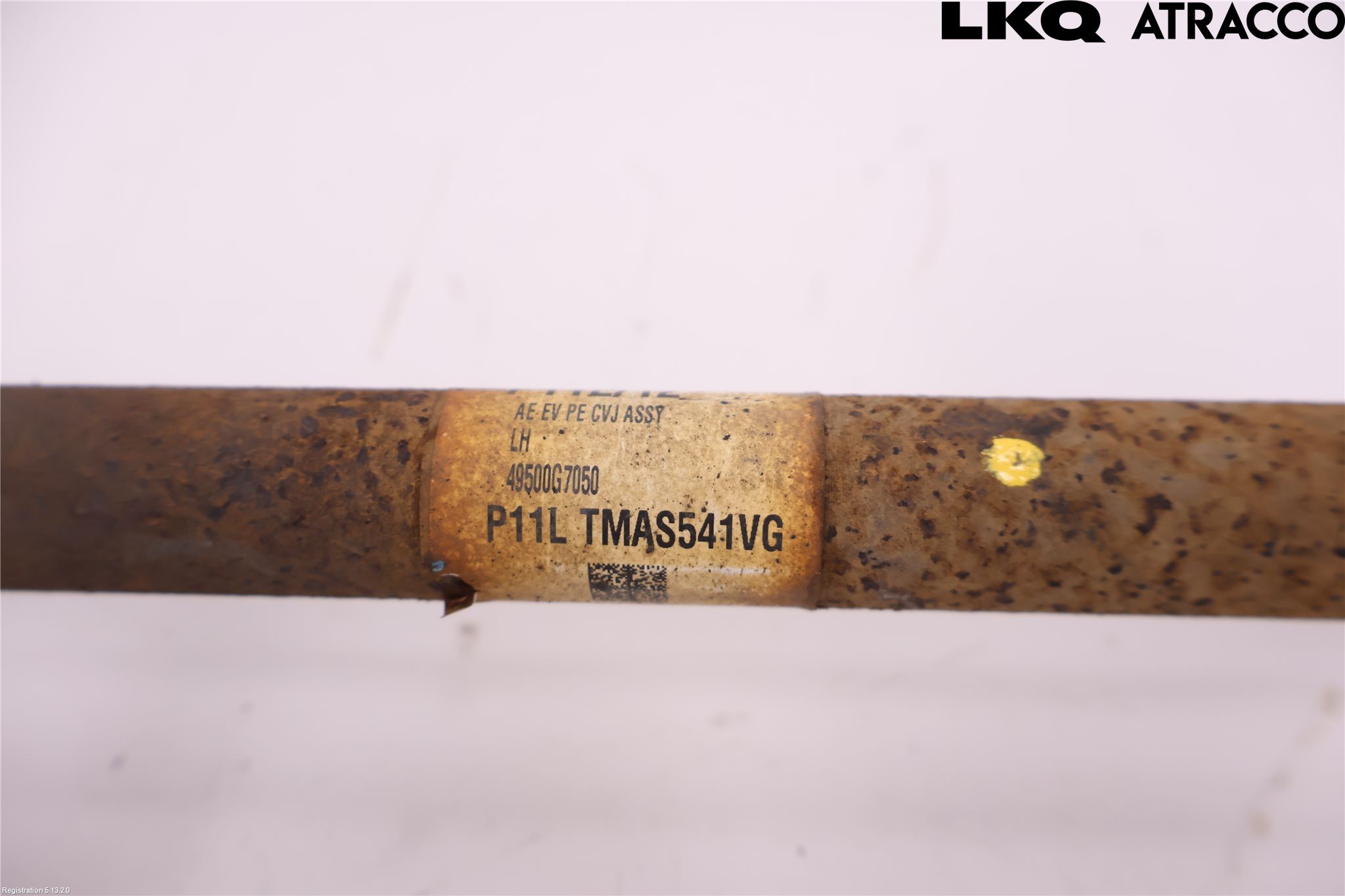 Hyundai IONIQ AE 17-22 Drivaxel Fram Vänster
