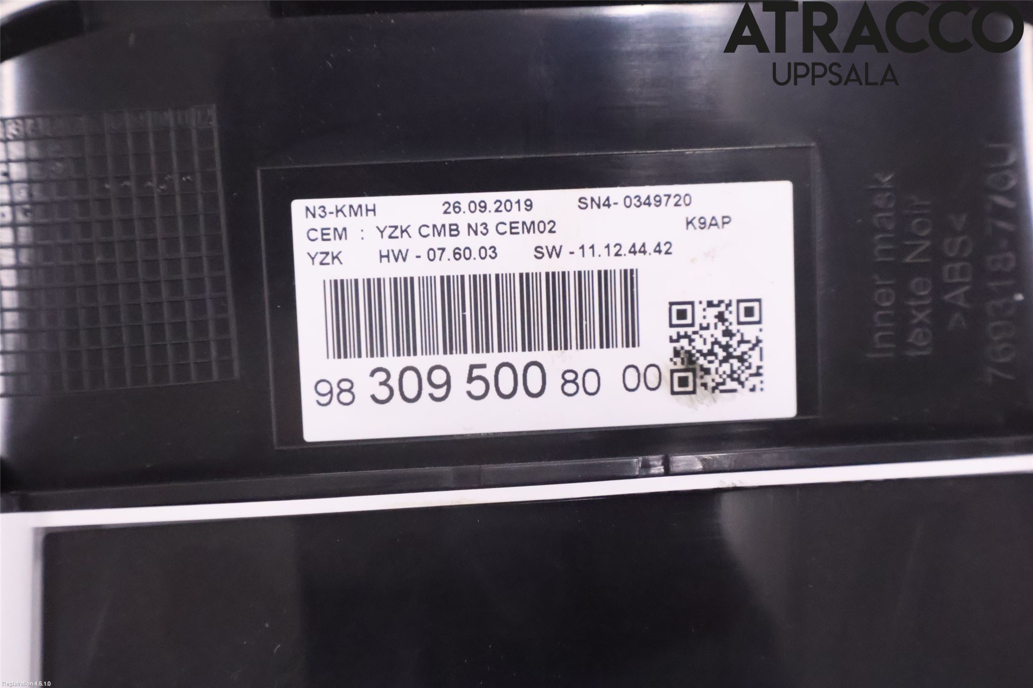 Peugeot PARTNER/E-PARTNER 19- Instrument Komb