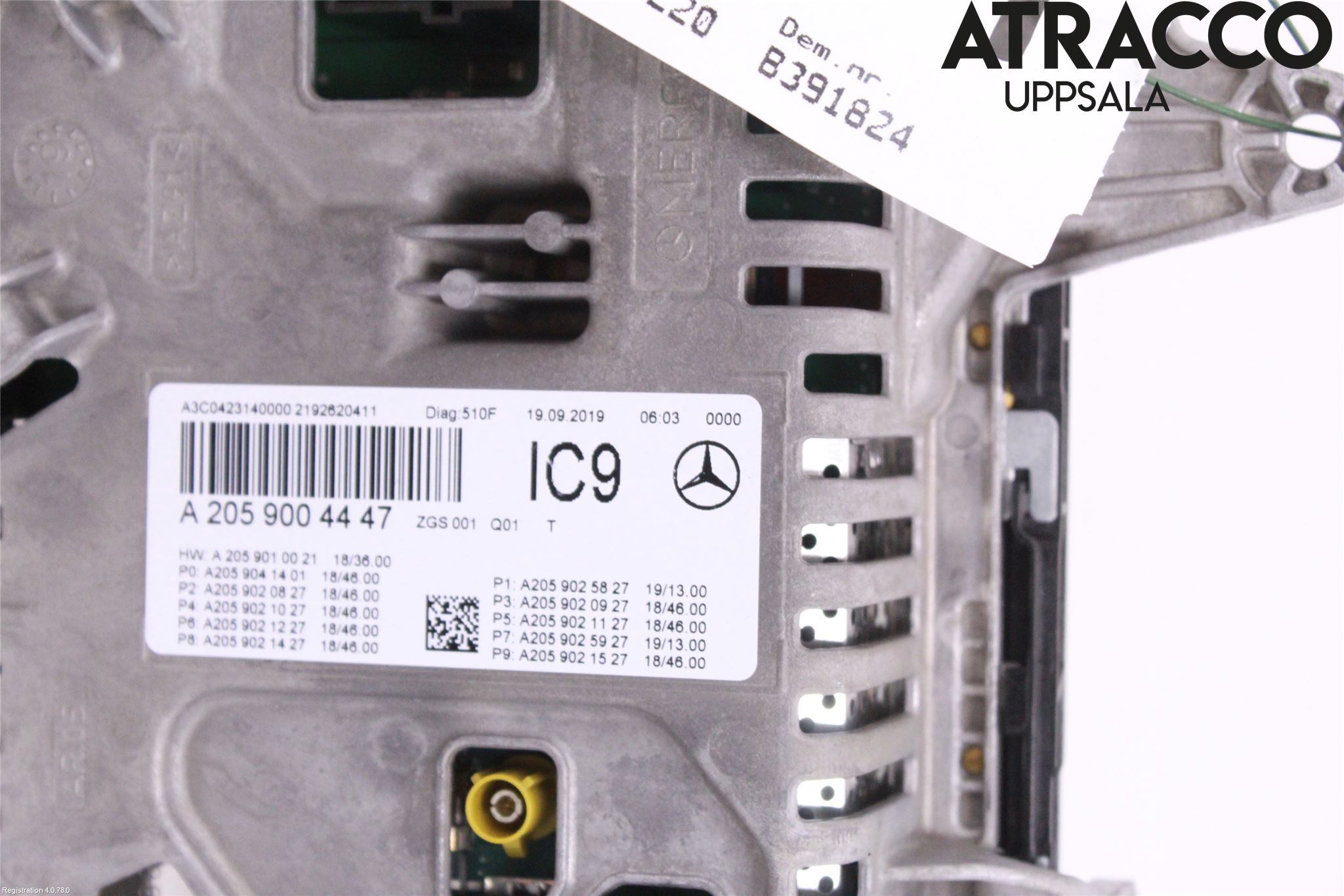 Mercedes-Benz MB GLC-KLASS (X253/C253) 15-22 Instrument Komb
