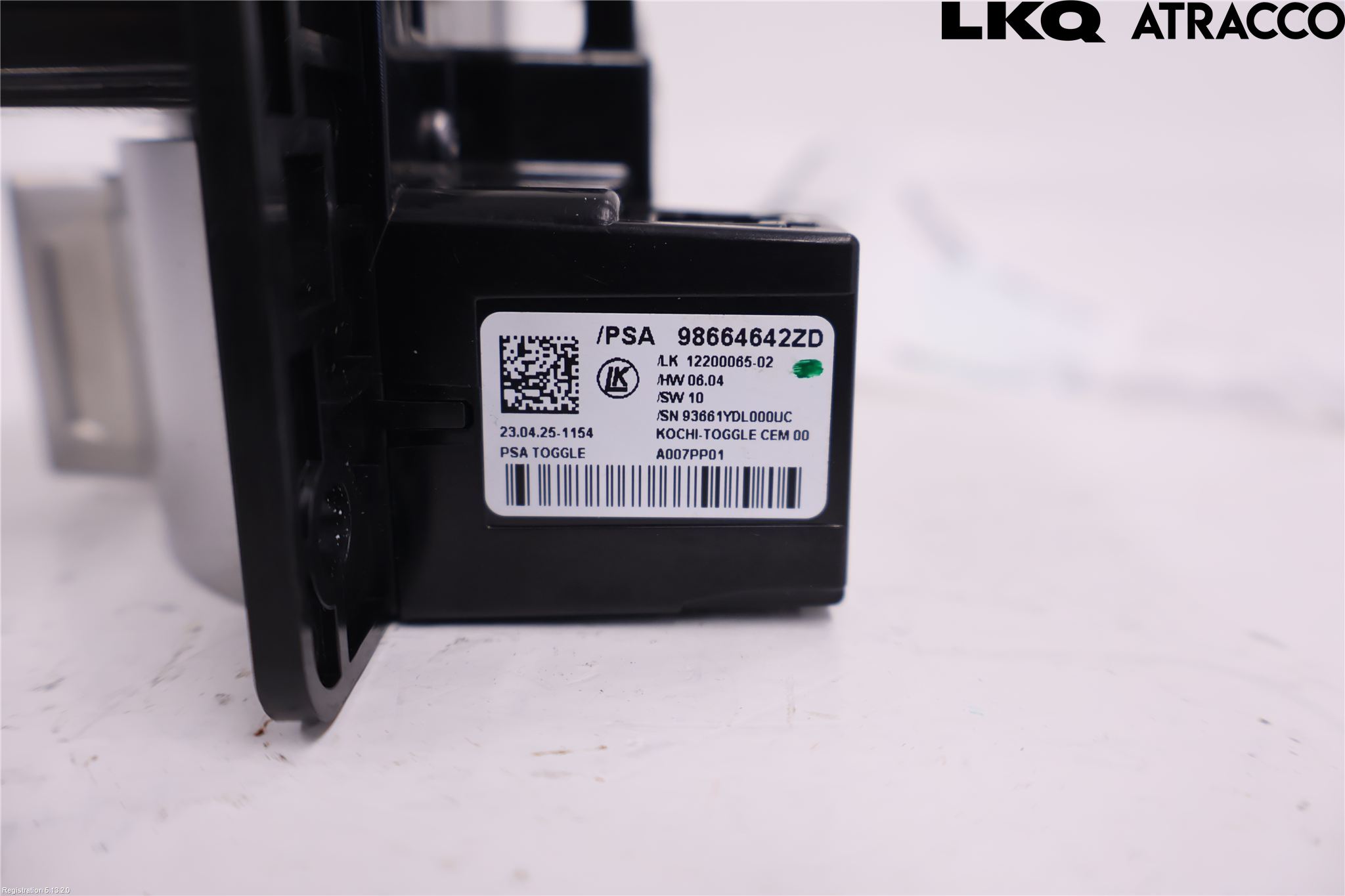 Opel MOKKA 21- Strömställare Växellåda