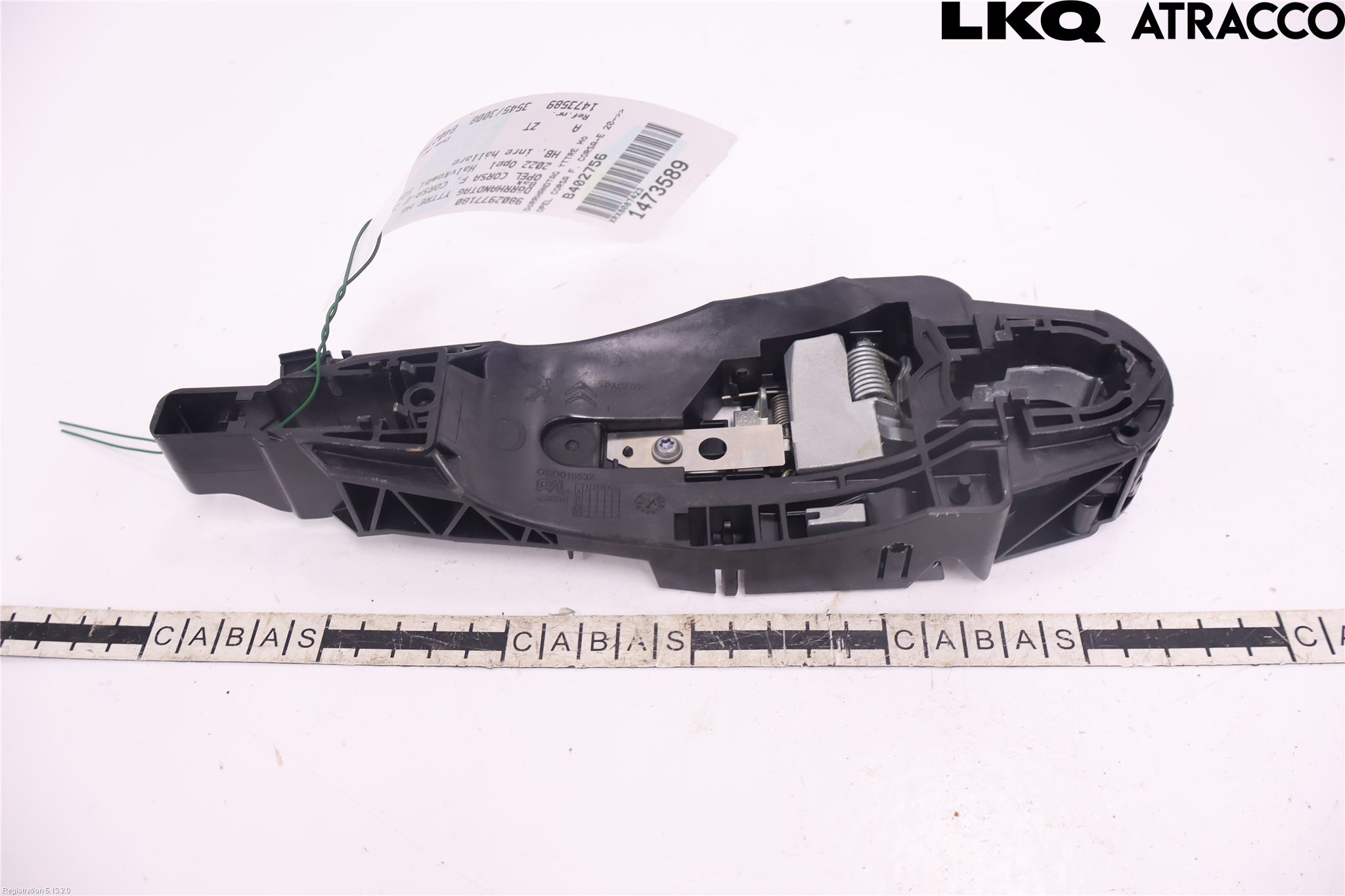Opel CORSA F, CORSA-E 20- Dörrhandtag Yttre Hö