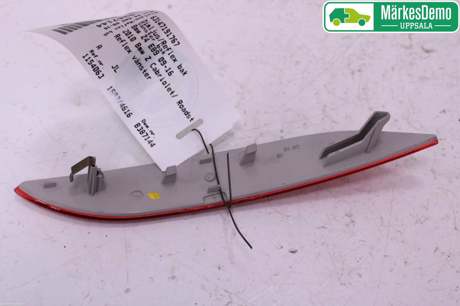 BMW Z4 E89 09-16 Dimljus/Reflex Bak