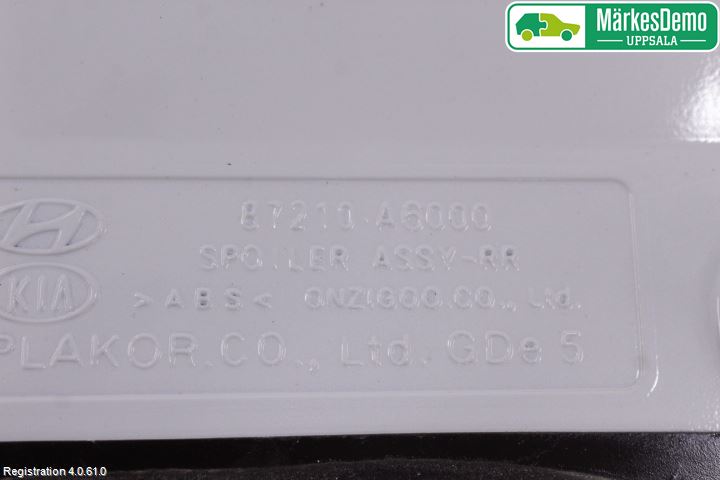 Hyundai i30 GD 13-17 Spoiler Baklucka