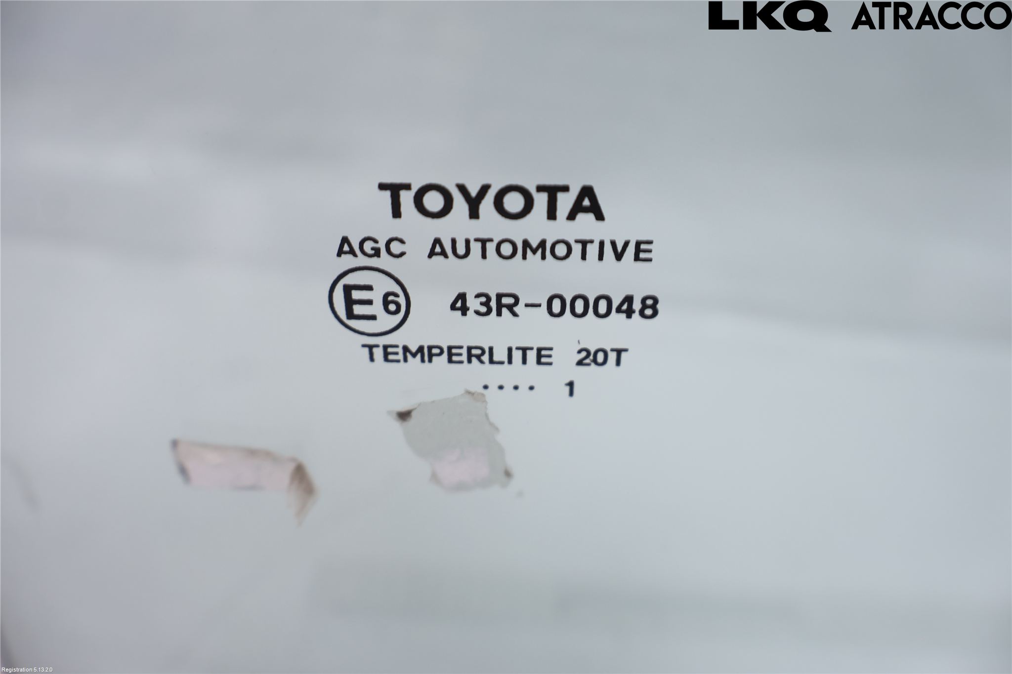 Toyota YARIS XP21 20- Dörruta Bak Vänster