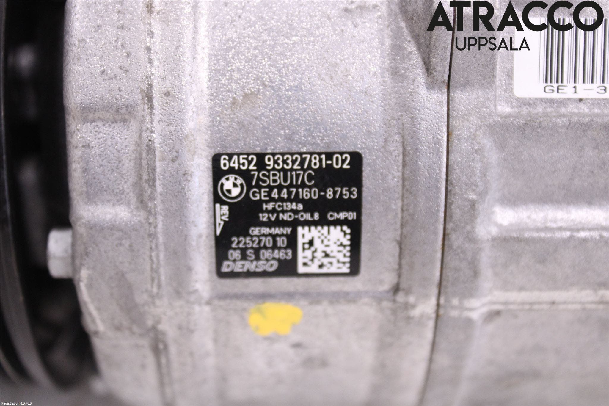 BMW 1 F20/F21 11-19 Ac Kompressor