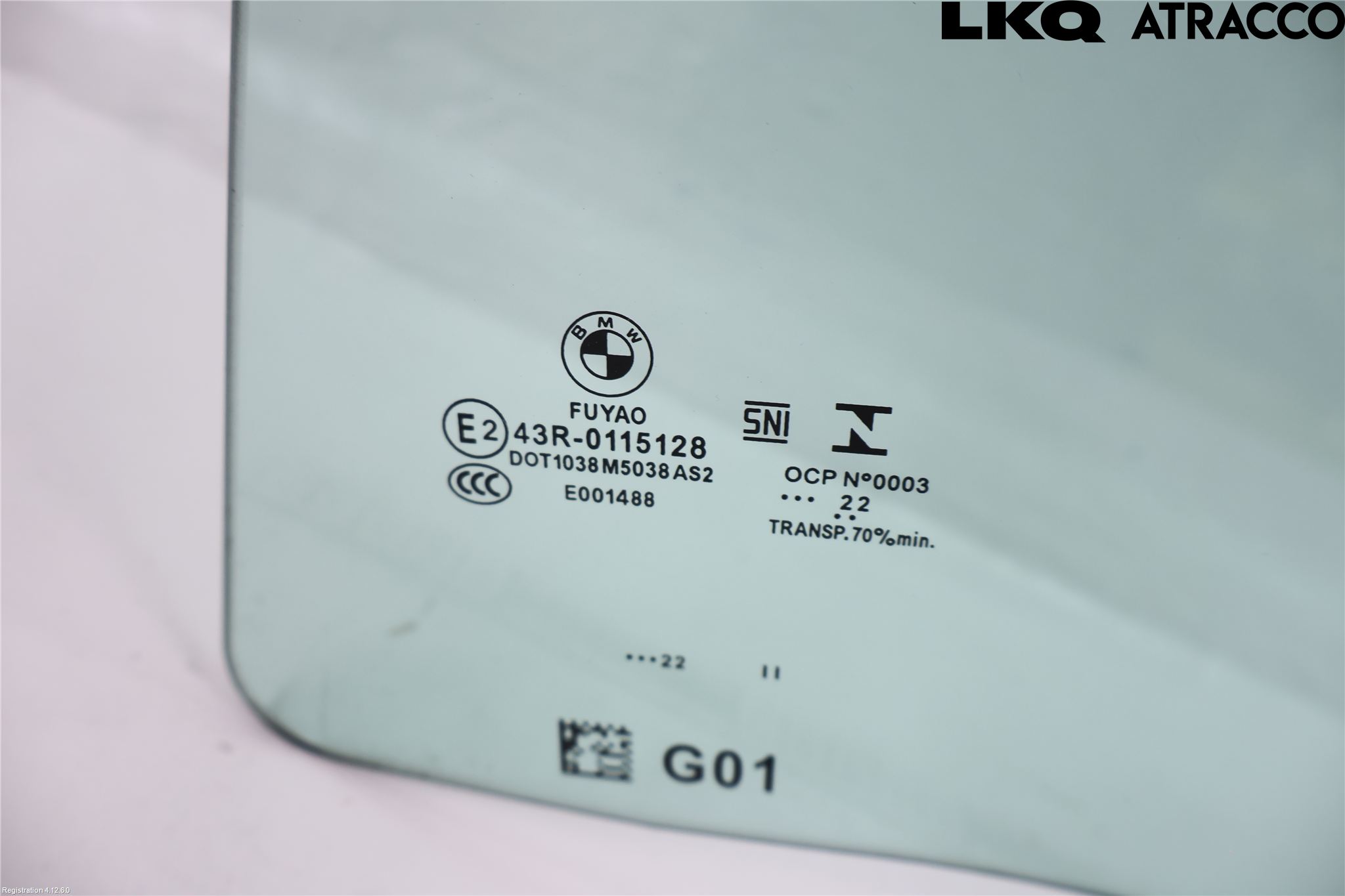 BMW X3 G01 18- Dörruta Bak Vänster