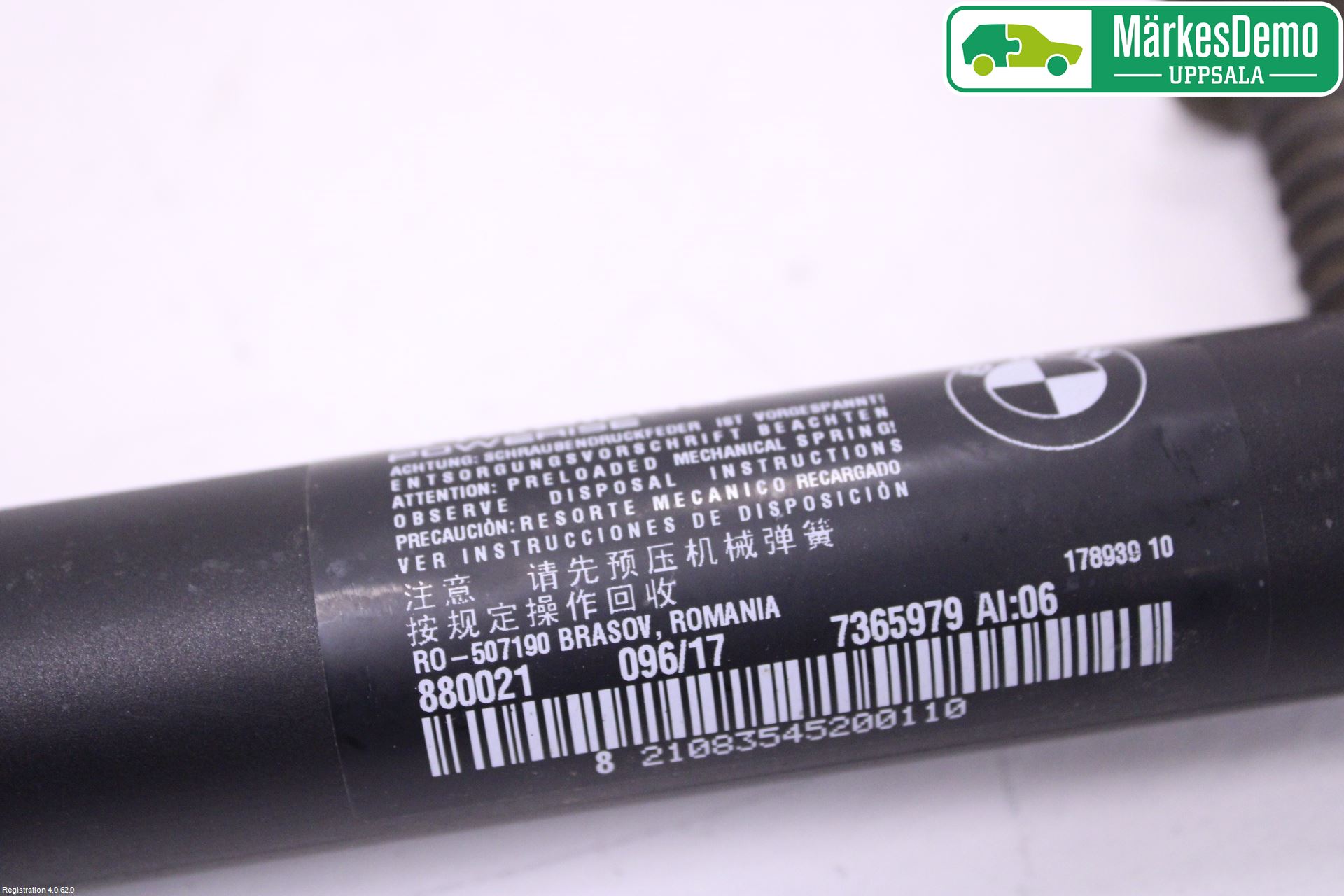 BMW 2 F46 GRAN TOURER 15-22 Gasfjäder Baklucka