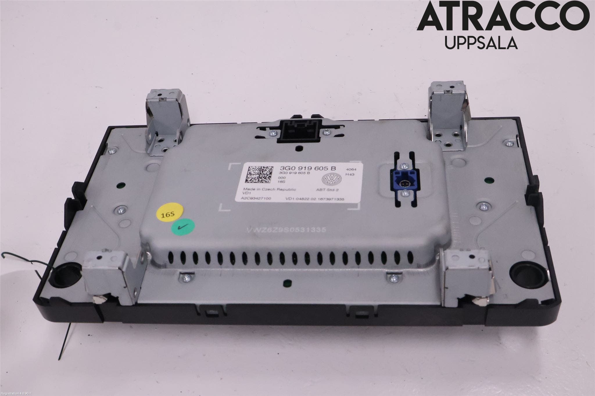 Volkswagen VW GOLF / E-GOLF VII 13-20 Multifunktionsdisplay