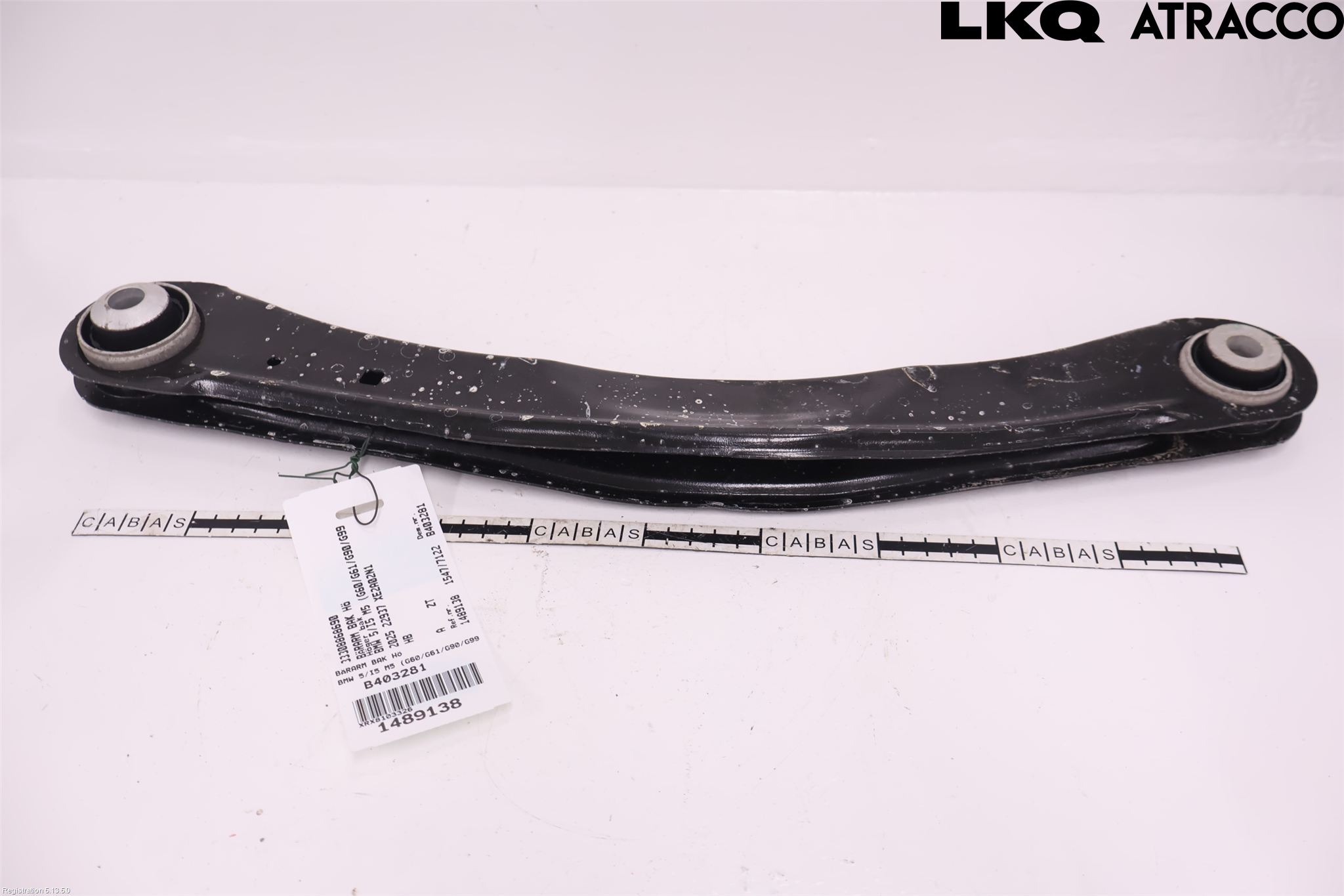 BMW 5/i5 G60/G61 24- Bärarm Bak Höger