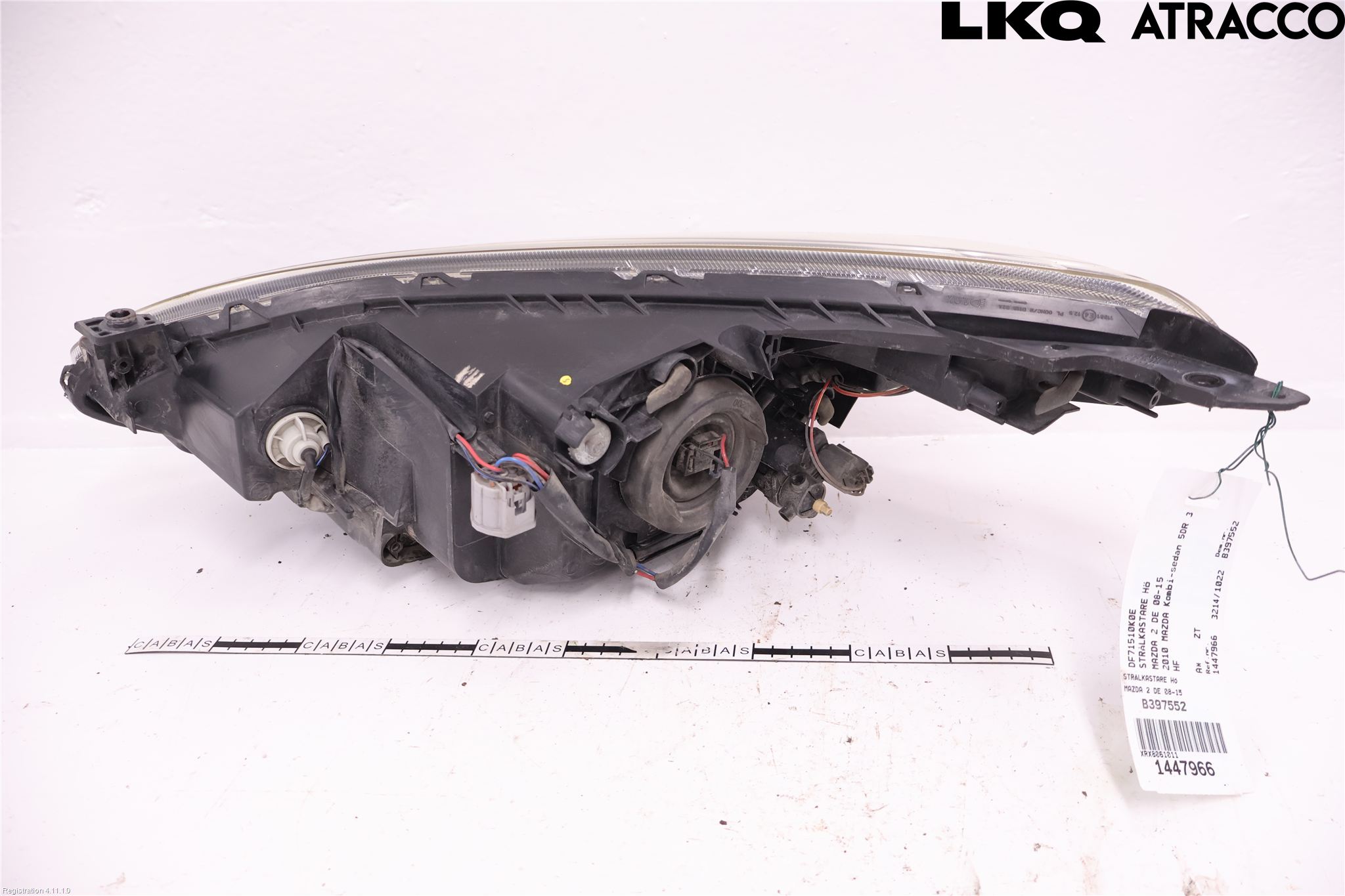 Mazda 2 (DE) 08-15 Strålkastare Höger