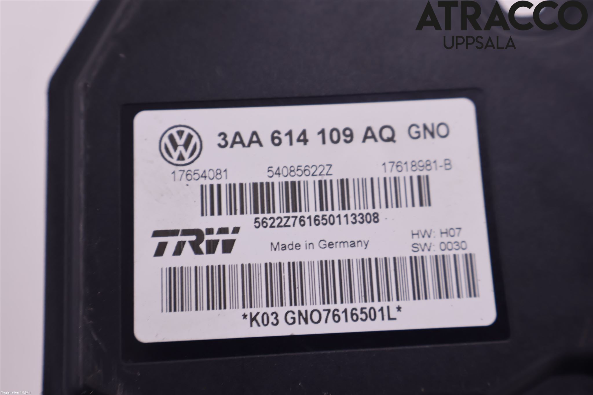 Volkswagen VW PASSAT 11-14 Abs Hydraulaggregat