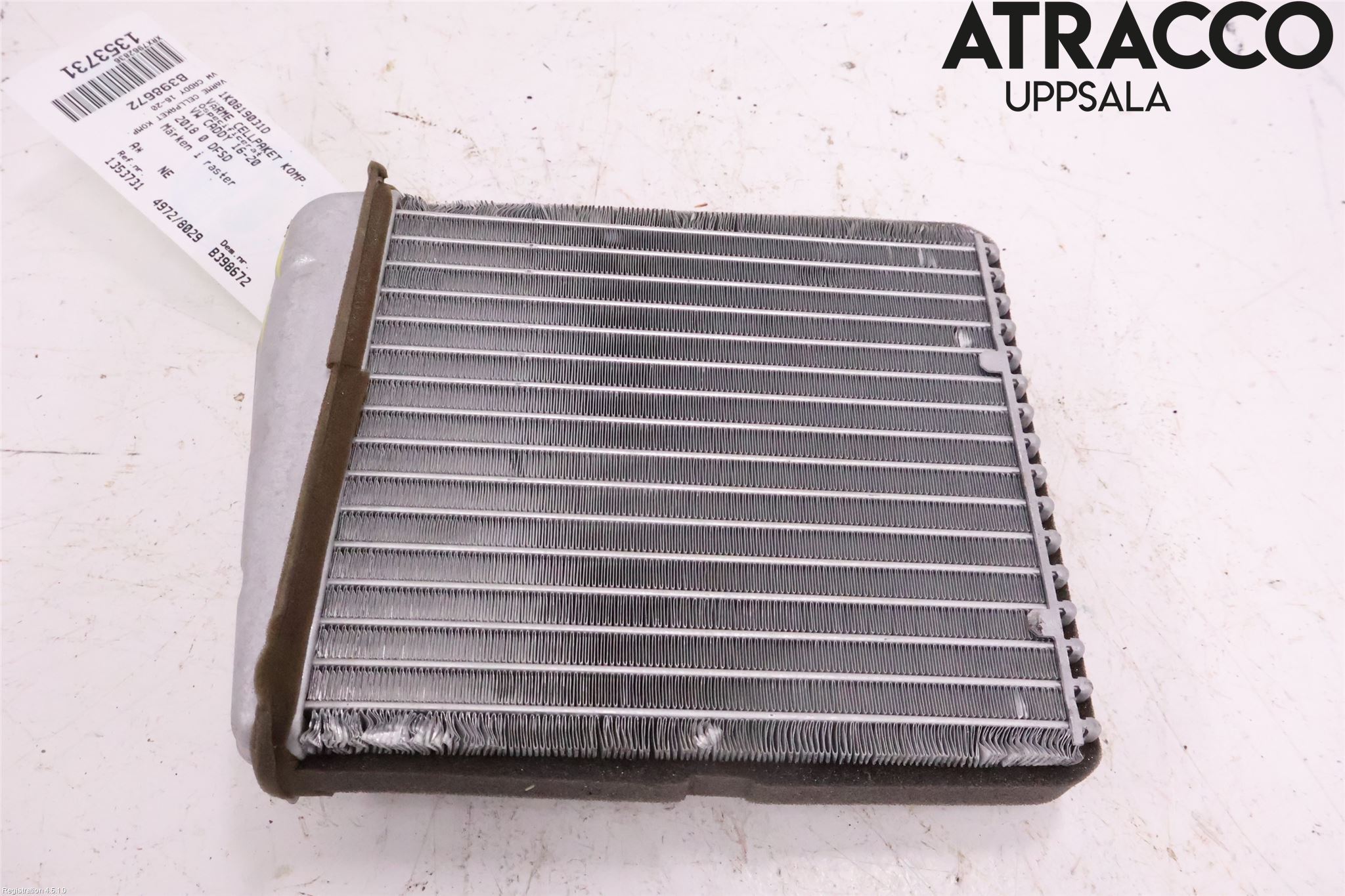 Volkswagen VW CADDY 16-20 Värme Cellpaket Komp