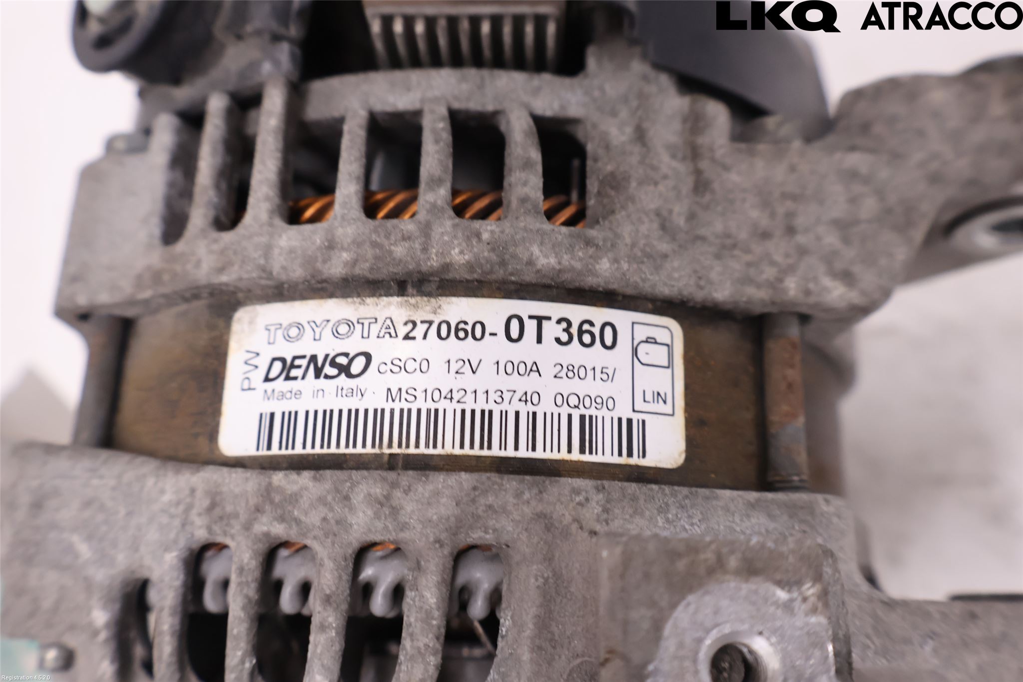 Toyota VERSO 09-18 Generator