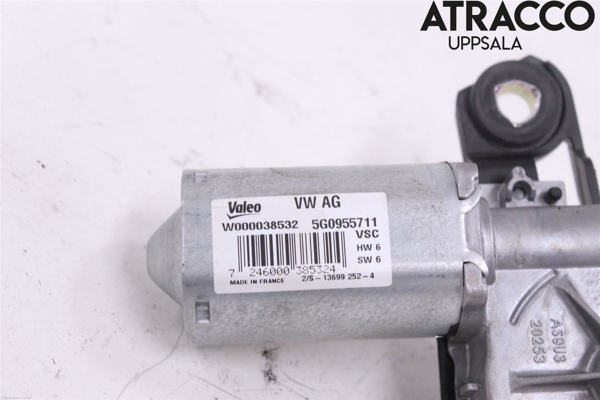 Volkswagen VW GOLF / E-GOLF VII 13-20 Torkarmotor Baklucka
