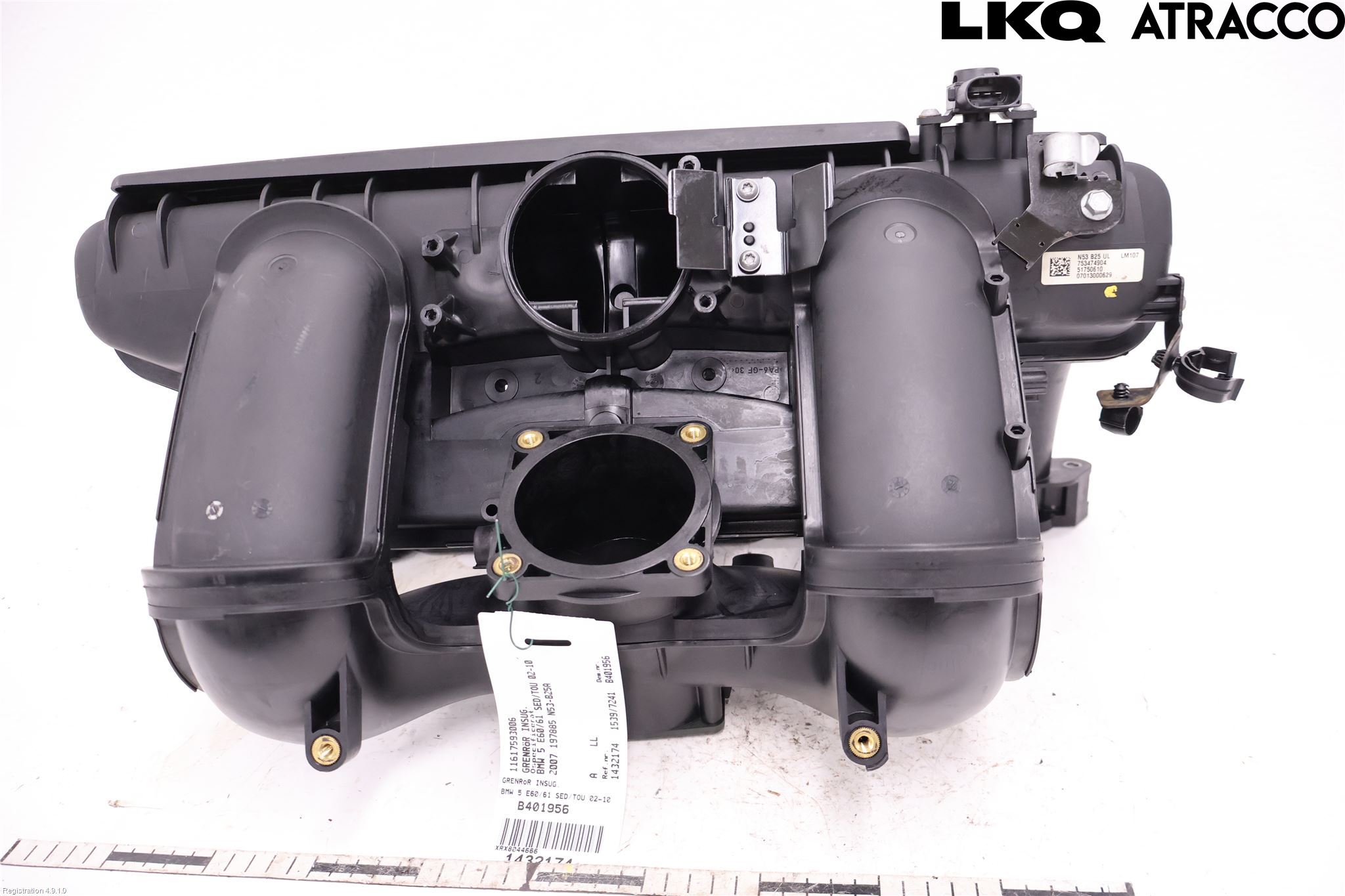 BMW 5 E60/61 Sed/Tou 02-10 Grenrör Insug