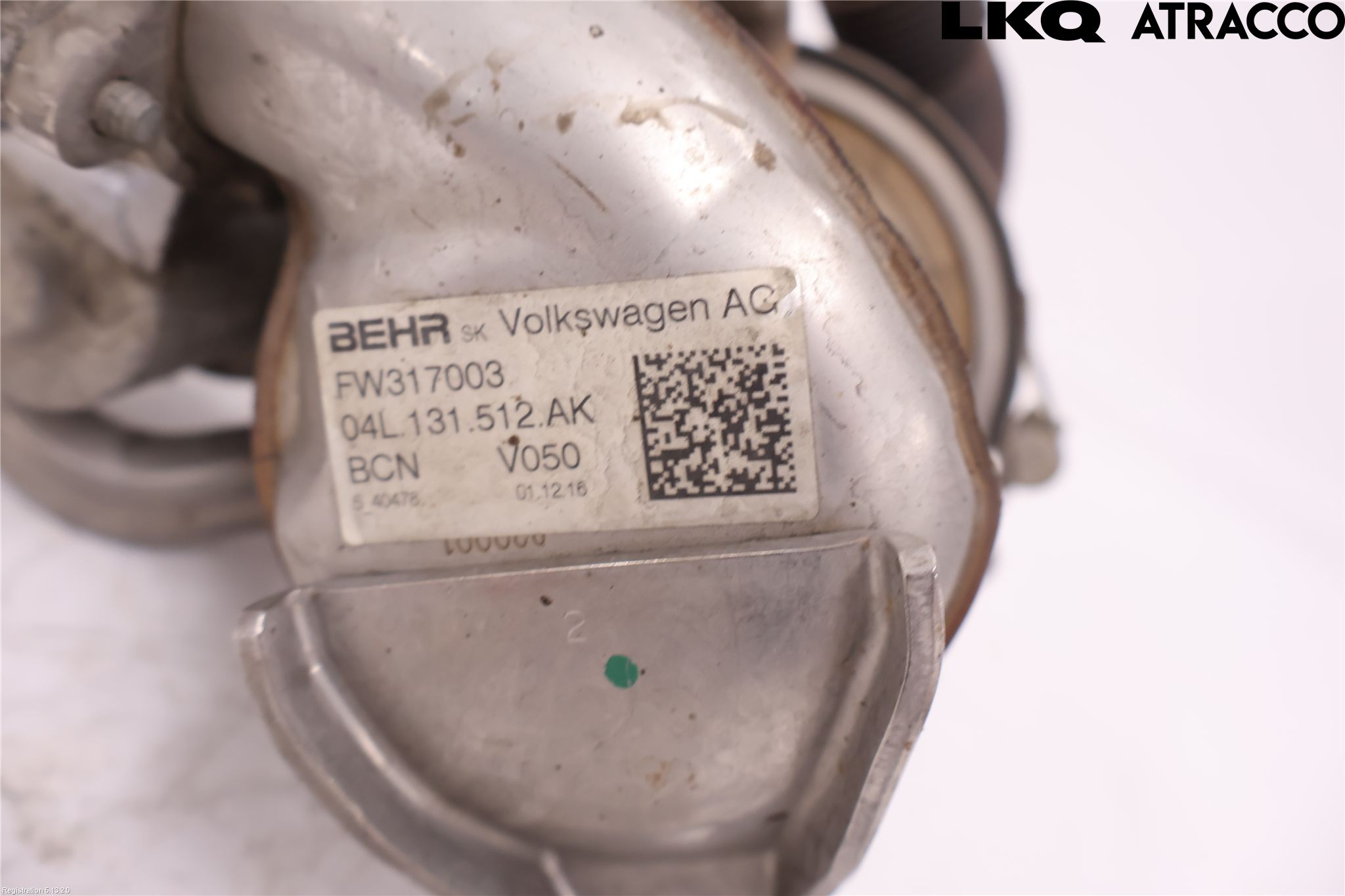 Volkswagen VW CADDY 16-20 Avgaskylare
