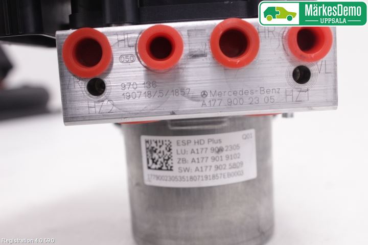 Mercedes-Benz MB CLA-KLASS (C118/X118) 19- Abs Hydraulaggregat