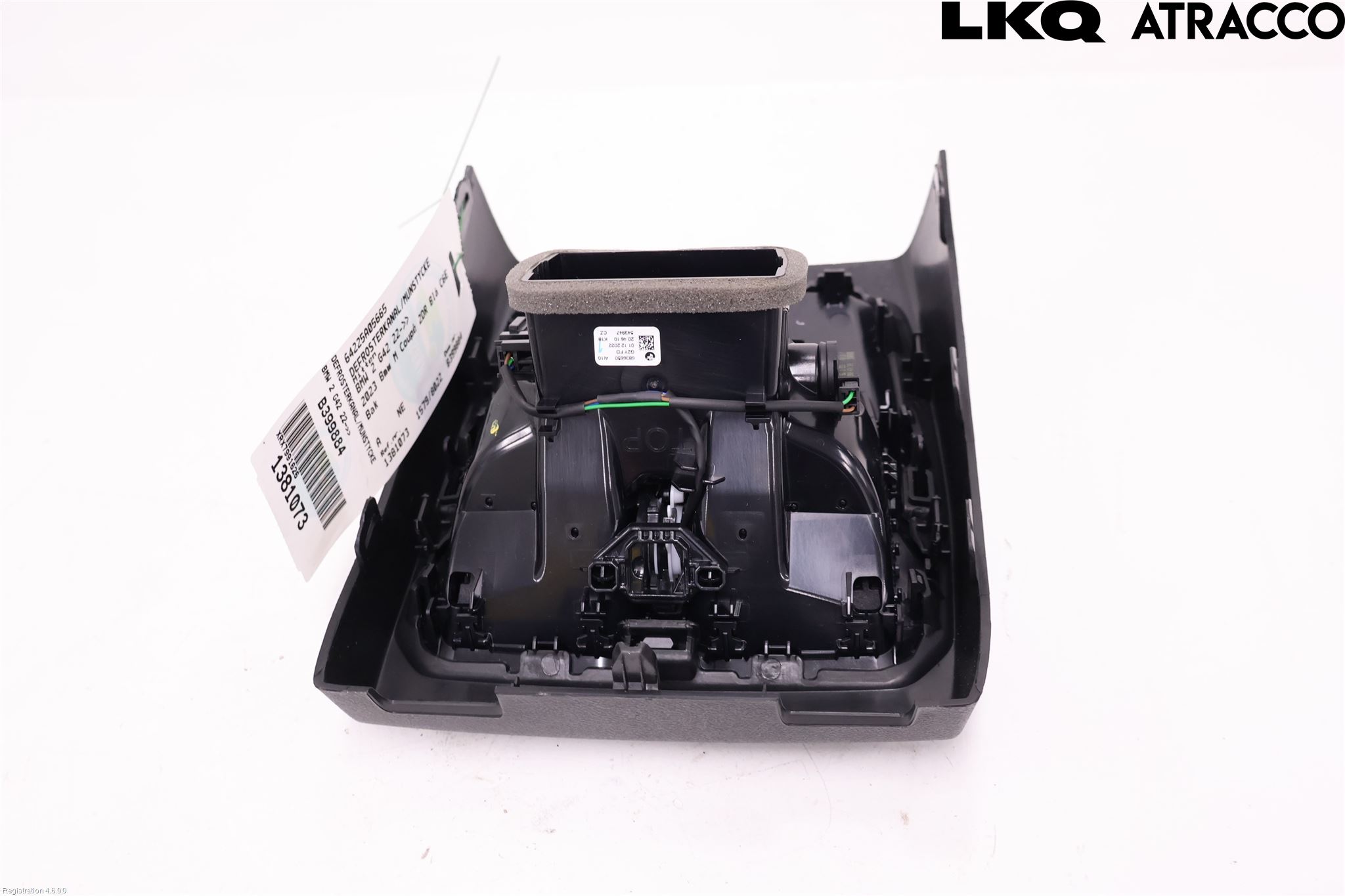 BMW 2 G42 22- Defrosterkanal-Munstycke