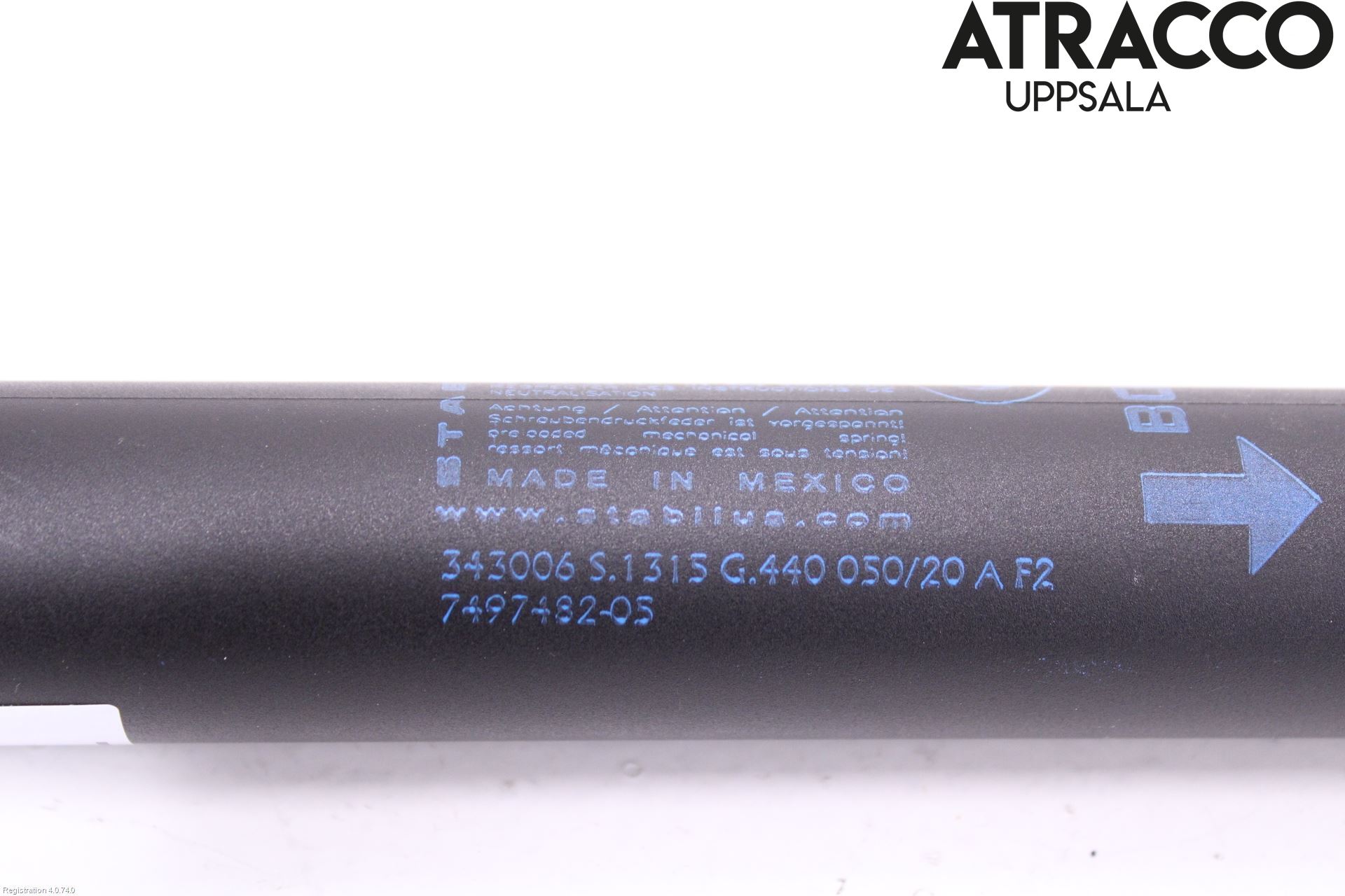 BMW X3 G01 18- Gasfjäder Baklucka