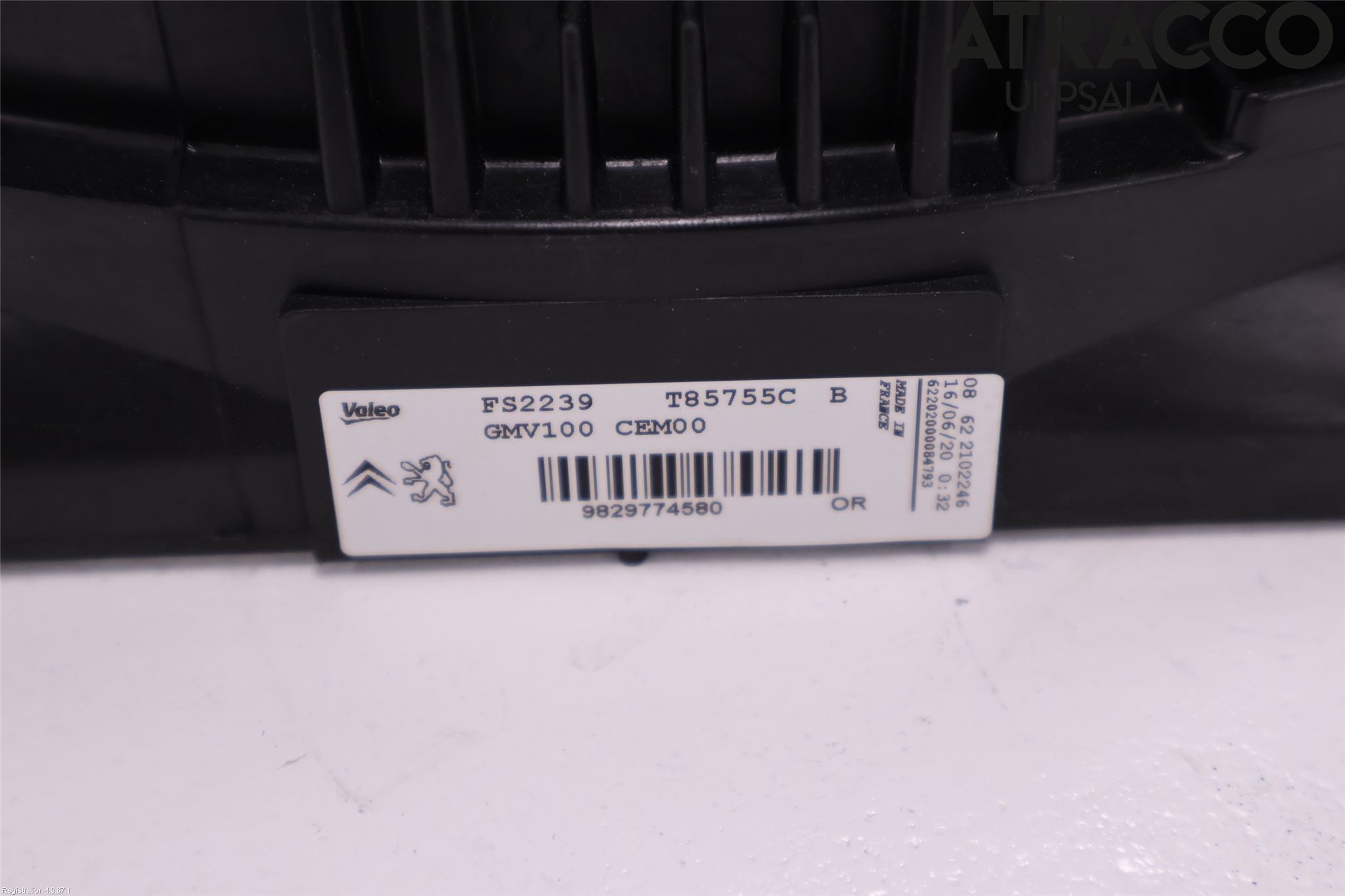 Citroen COTROEN C3 17-24 Kylfläkt El