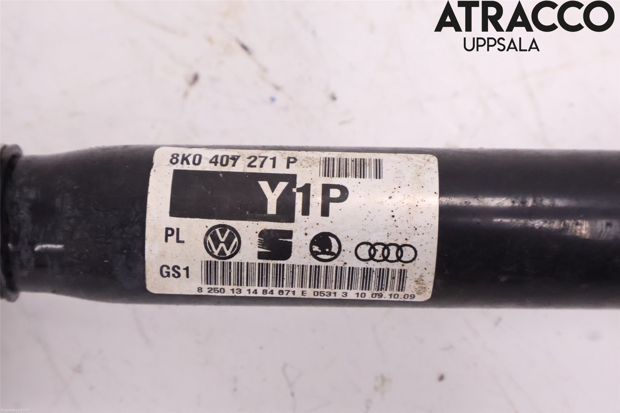 Audi A4/S4 08-11 Drivaxel Fram Höger
