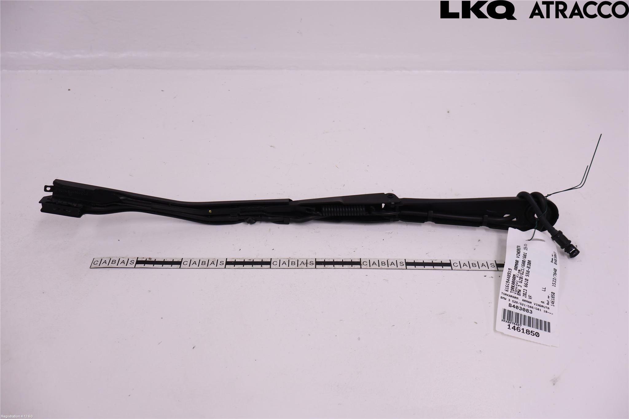 BMW 3 G20/G21/G80/G81 19- Torkararm Armar Vindruta