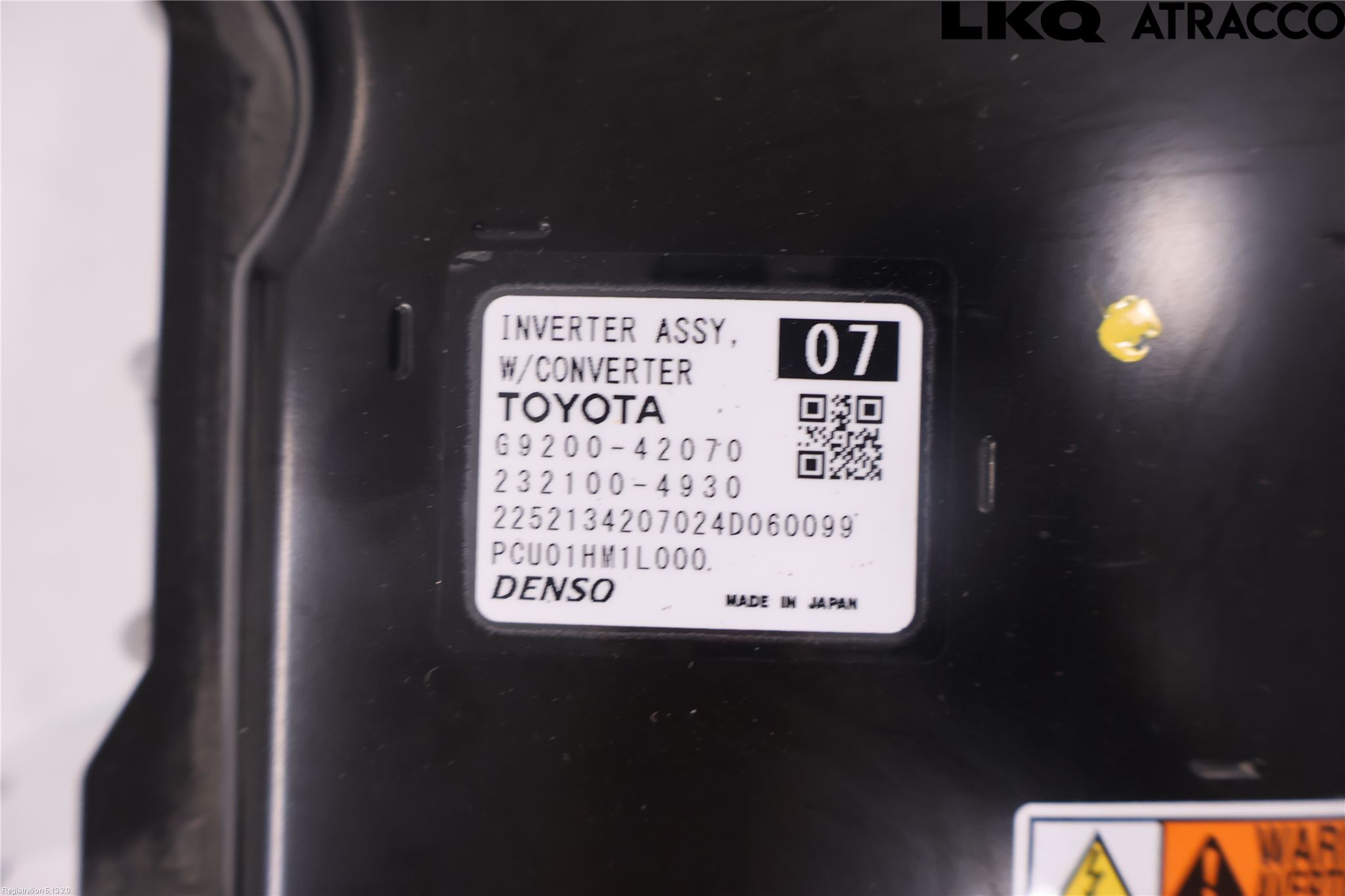 Lexus ES 250/300/330 Inverter Hybrid