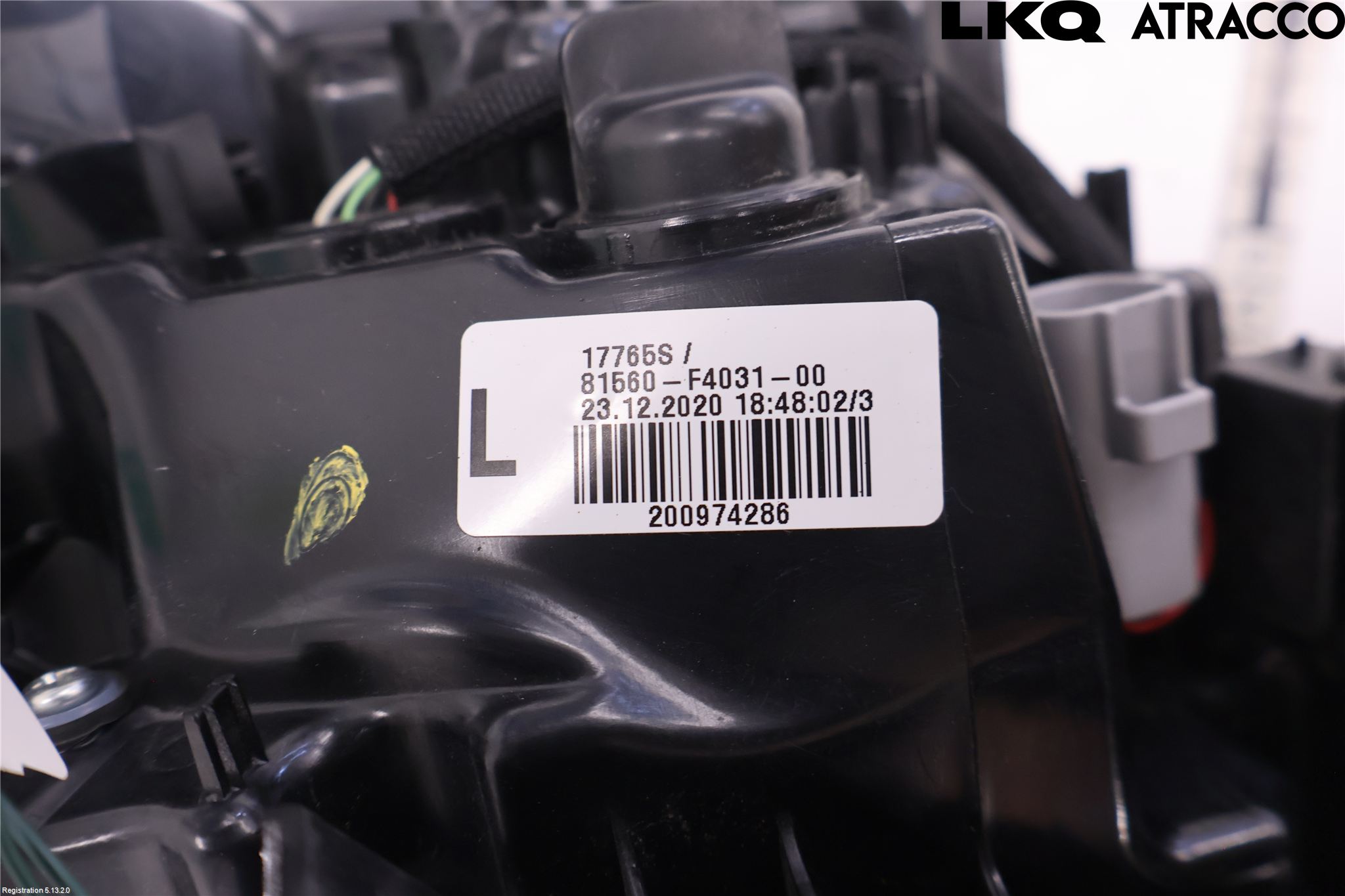 Toyota C-HR 16-23 Bakljus Vänster