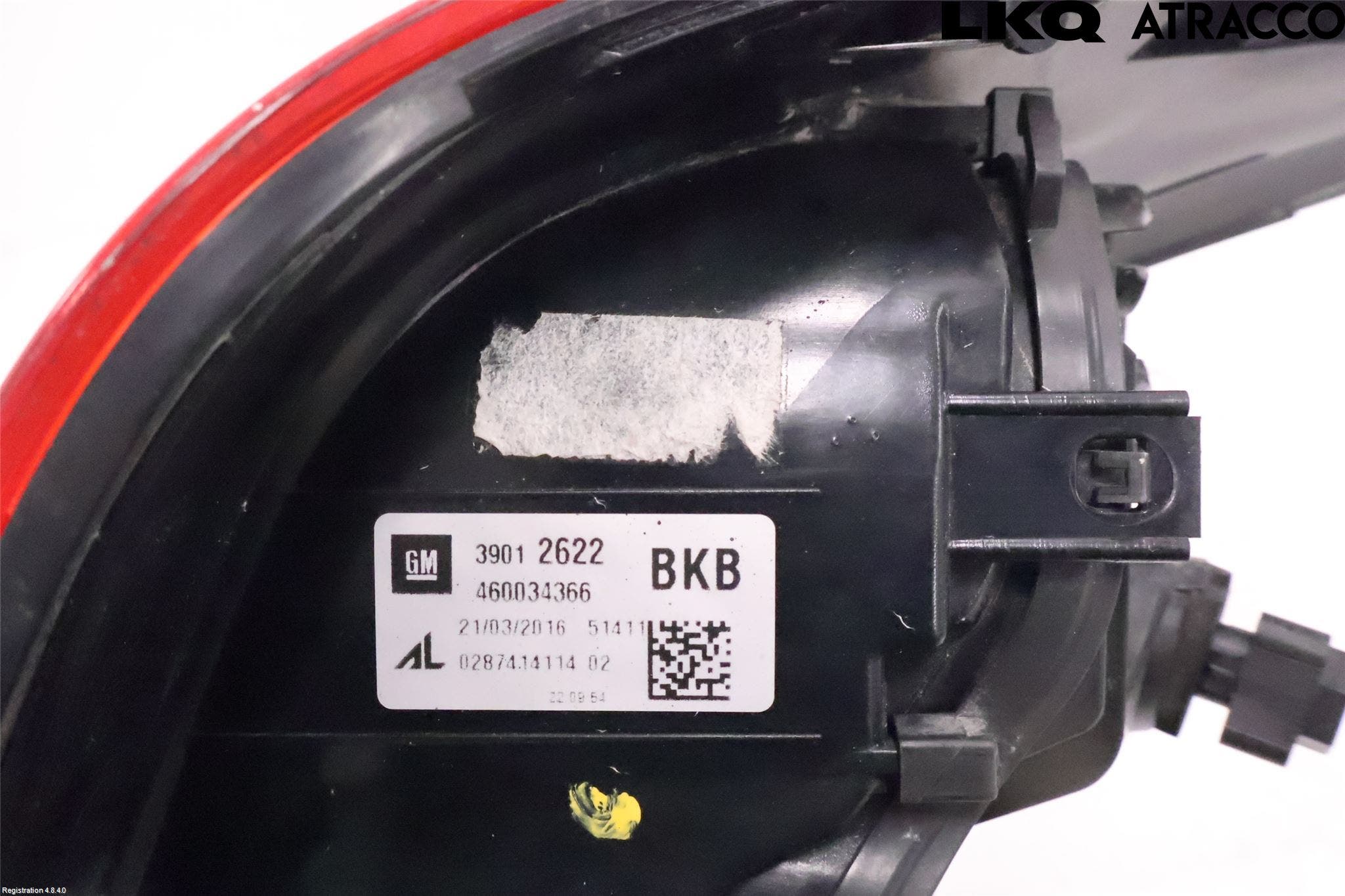 Opel CORSA E 15-19 Bakljus Höger