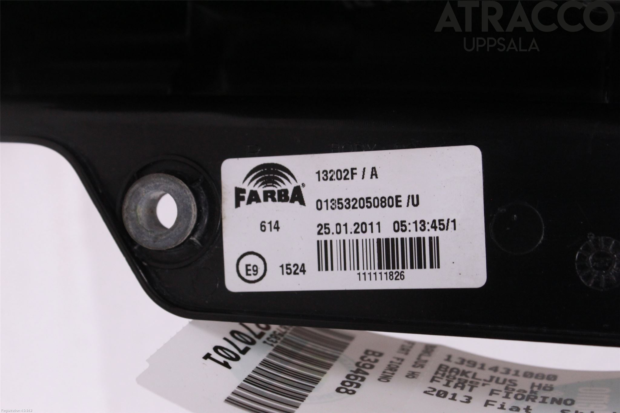 Fiat FIORINO Bakljus Vänster