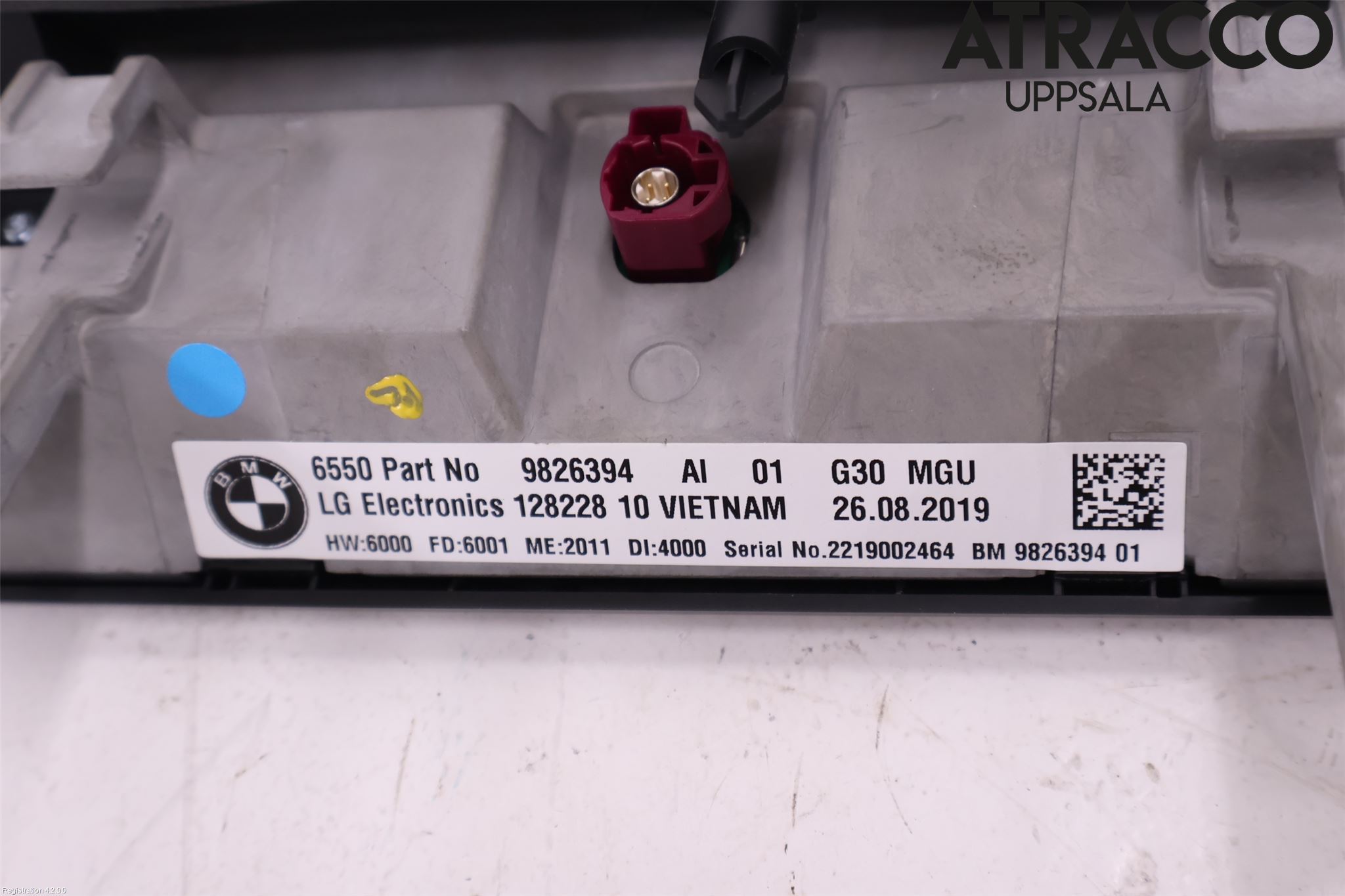 BMW 5 G30/G31/F90 17-23 Bildskärm