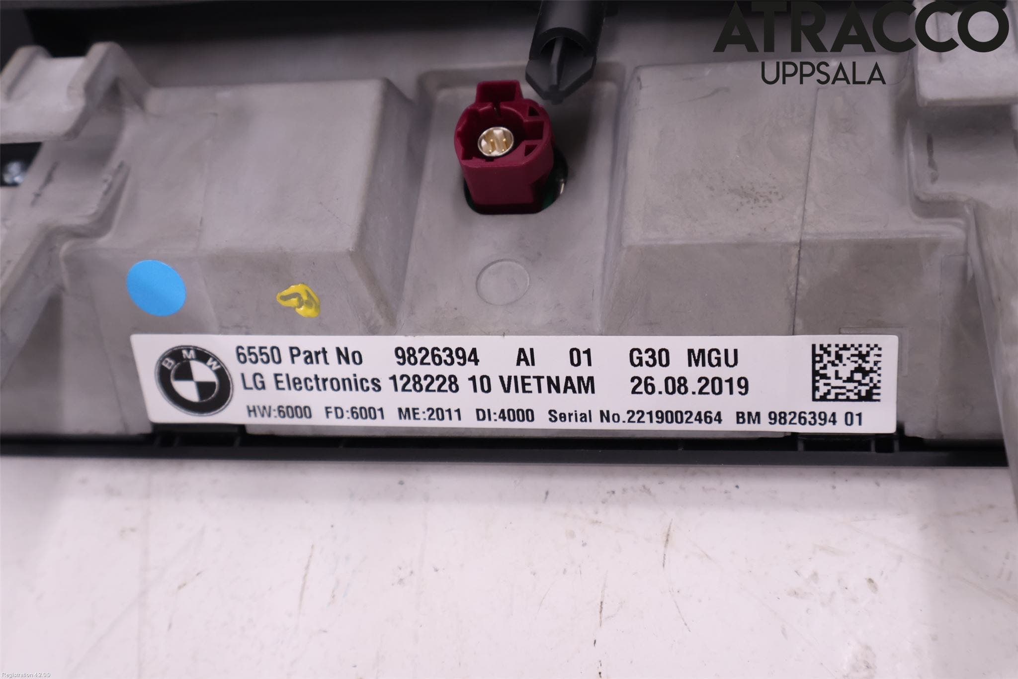 BMW 5 G30/G31/F90 17-23 Bildskärm