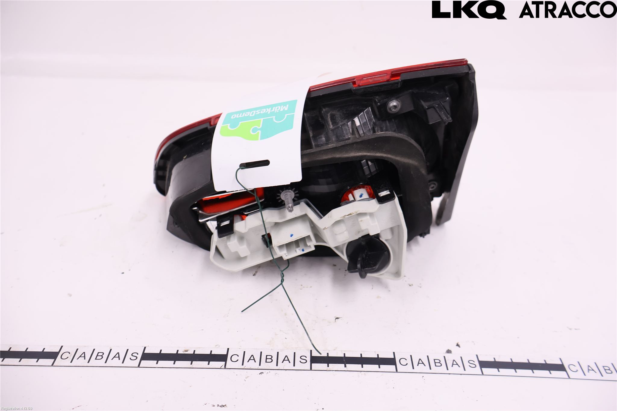 Volkswagen VW GOLF / E-GOLF VII 13-20 Bakljus Lucka Vä