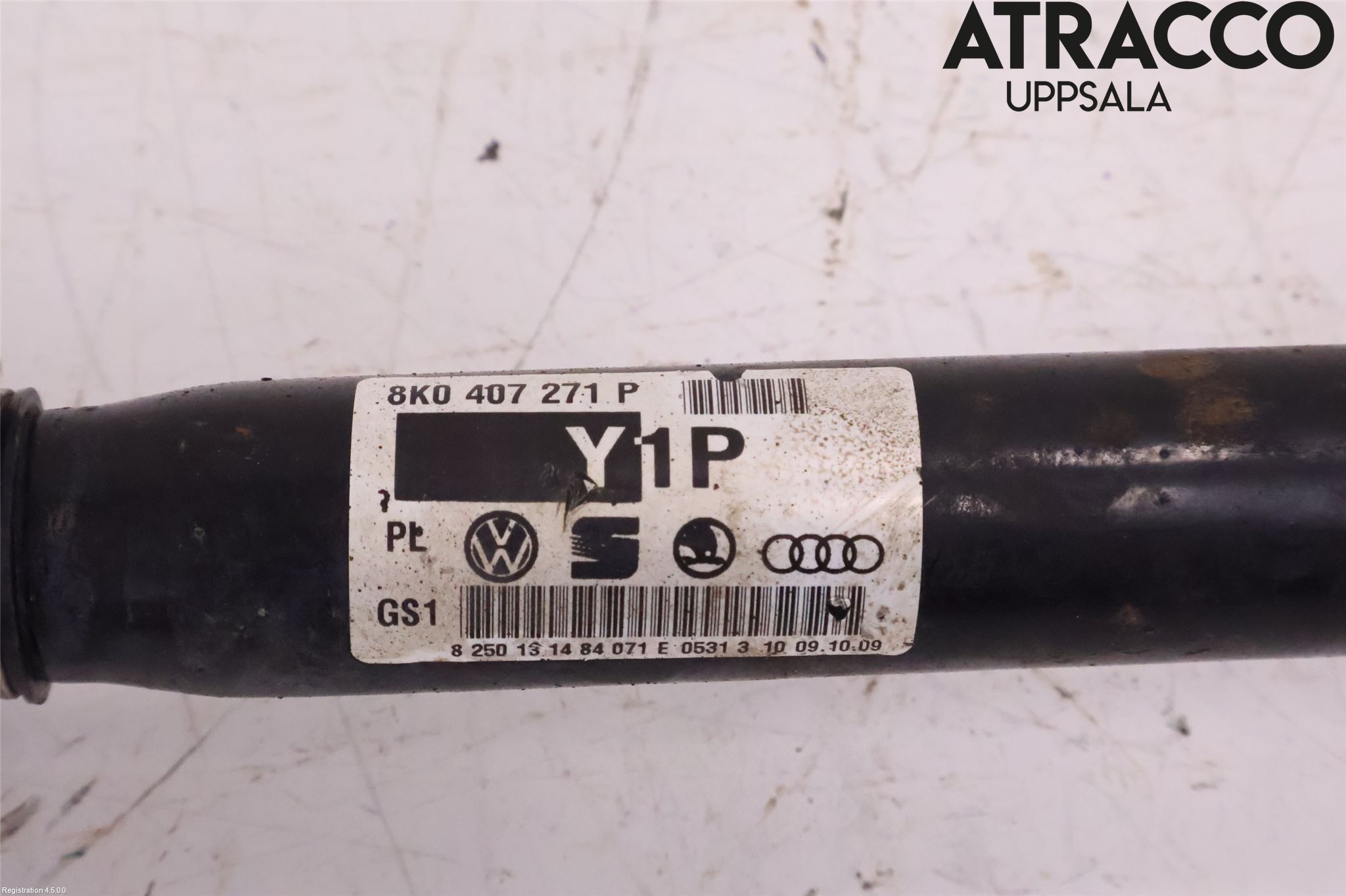 Audi A4/S4 08-11 Drivaxel Fram Vänster